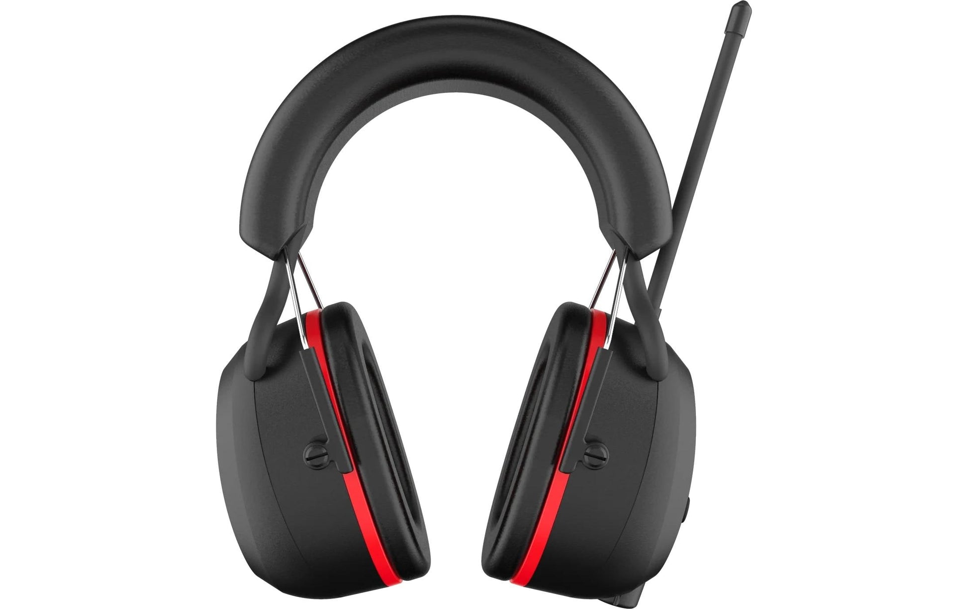 Perfectpro H-40 Elektronischer Kapselgehörschutz – Bluetooth, DAB+ – SNR 31 dB – Schwarz/Rot