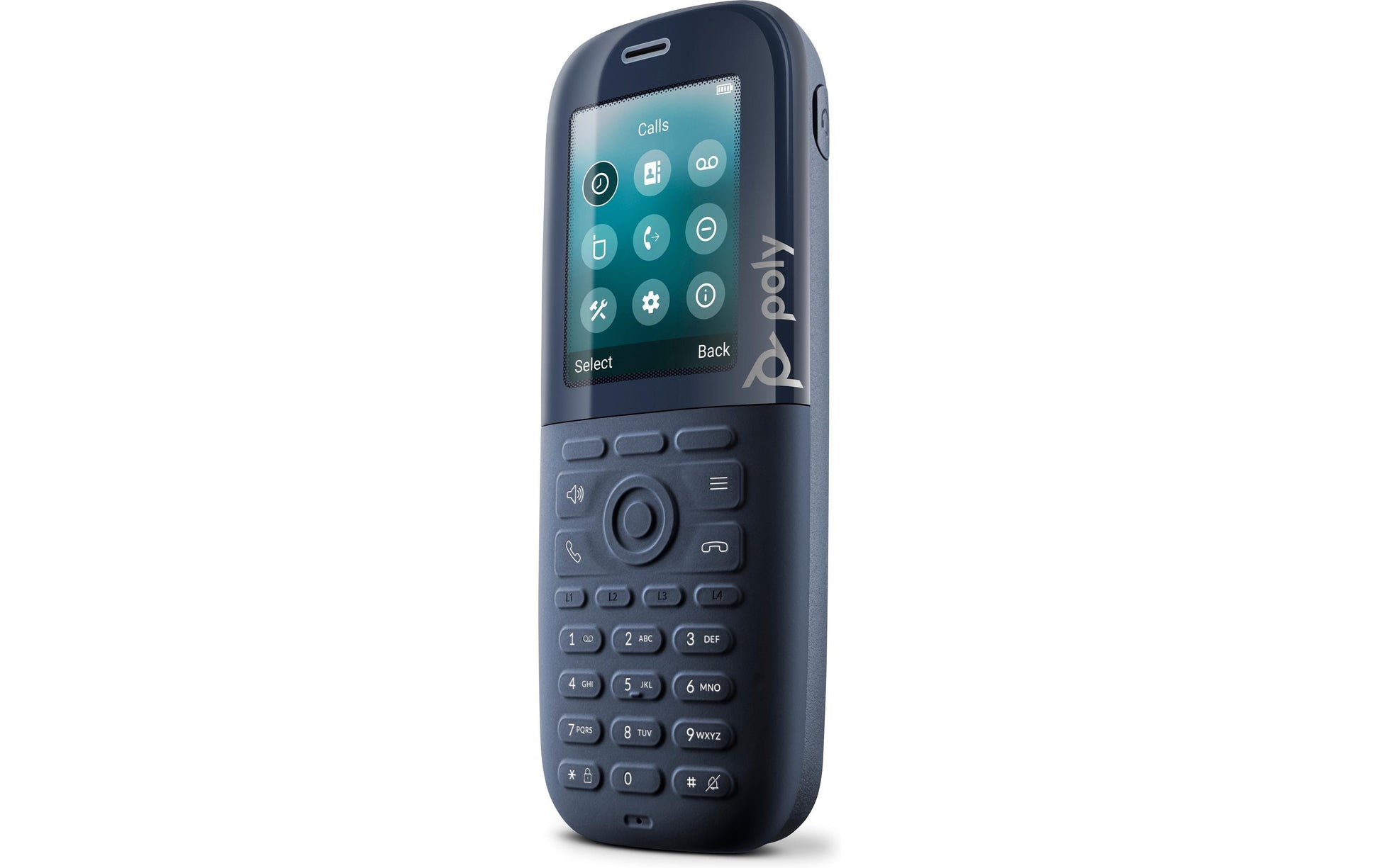 Poly Rove 30 – DECT-Telefon nur Mobilteil, 2,4", Anrufer-ID, tropfsicher, schwarz