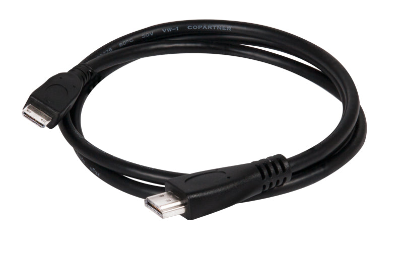 CLUB3D Club 3D Mini HDMI auf HDMI Kabel HDMI 2.0 4K 60 Hz – 1 m – HDR