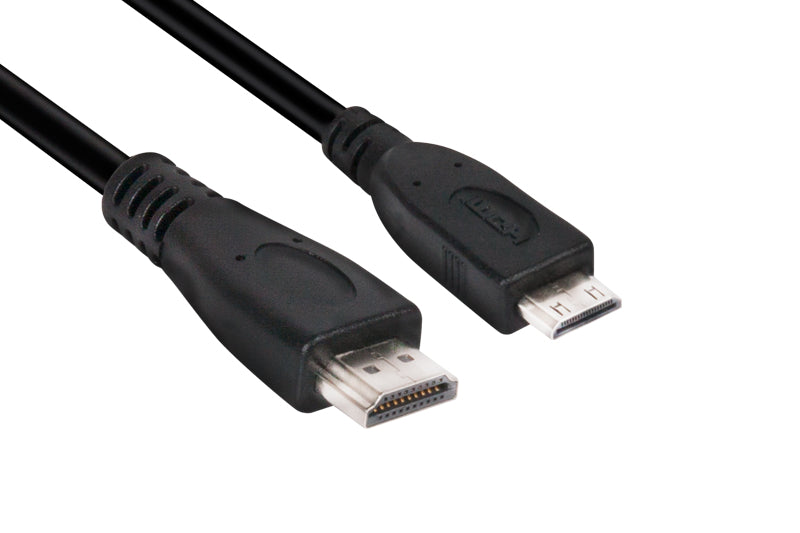CLUB3D Club 3D Mini HDMI auf HDMI Kabel HDMI 2.0 4K 60 Hz – 1 m – HDR