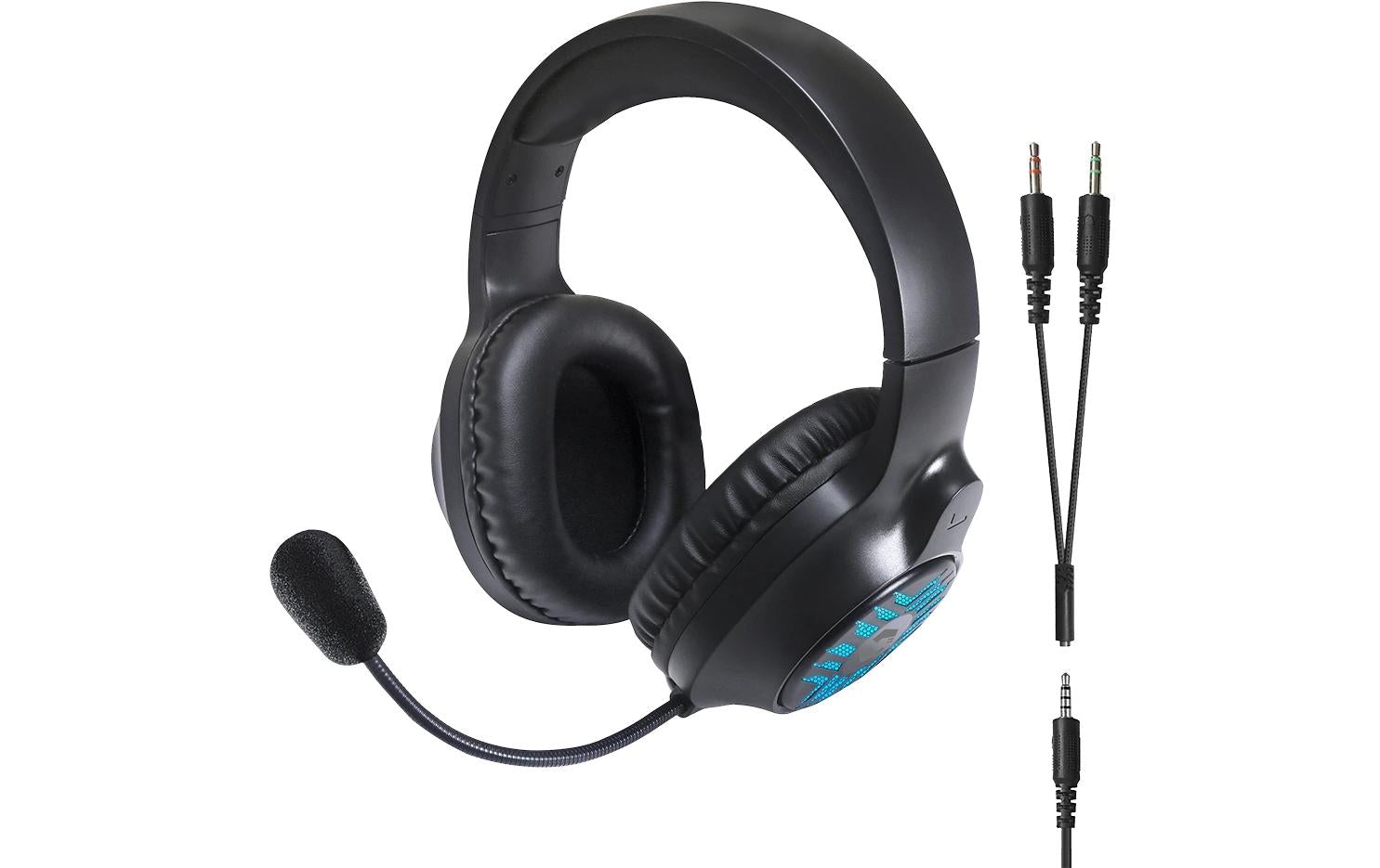 SPEEDLINK TYRON Gaming-Headset – On-Ear, Stereo, Kabelgebunden, 3,5 mm Klinke, für PlayStation 4, Schwarz