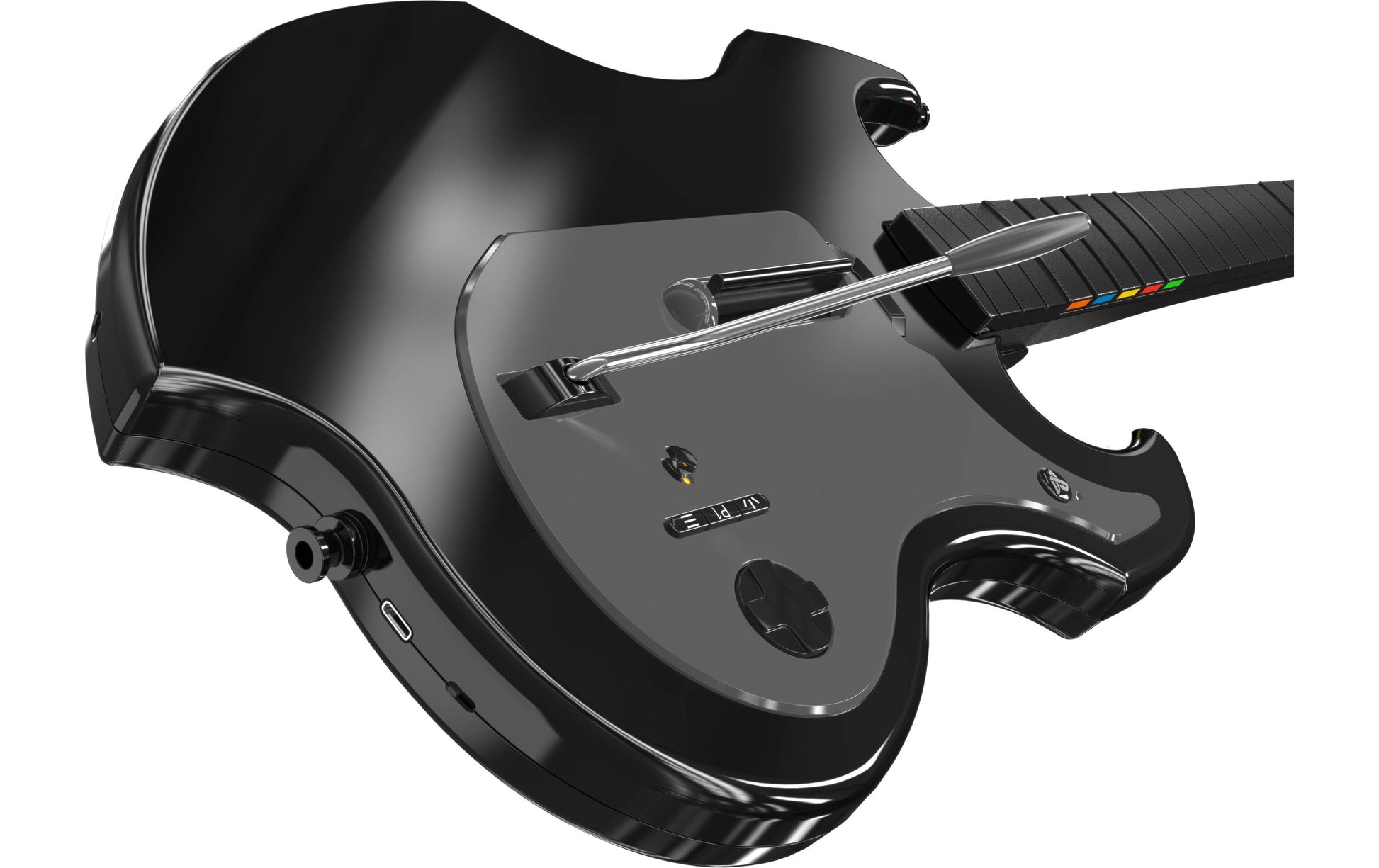 PDP Riffmaster – Gamepad – Kabellos, 36 h Akku – für PS5, PS4 & PC – Schwarz
