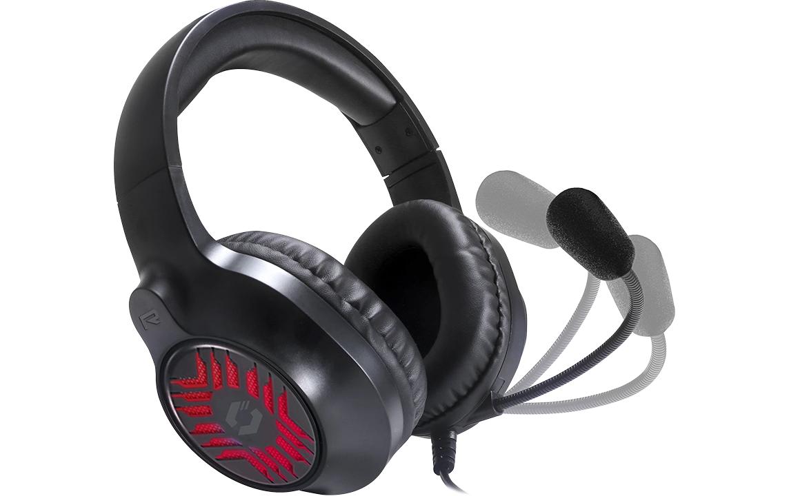 SPEEDLINK TYRON Gaming-Headset – On-Ear, Stereo, Kabelgebunden, 3,5 mm Klinke, für PlayStation 4, Schwarz