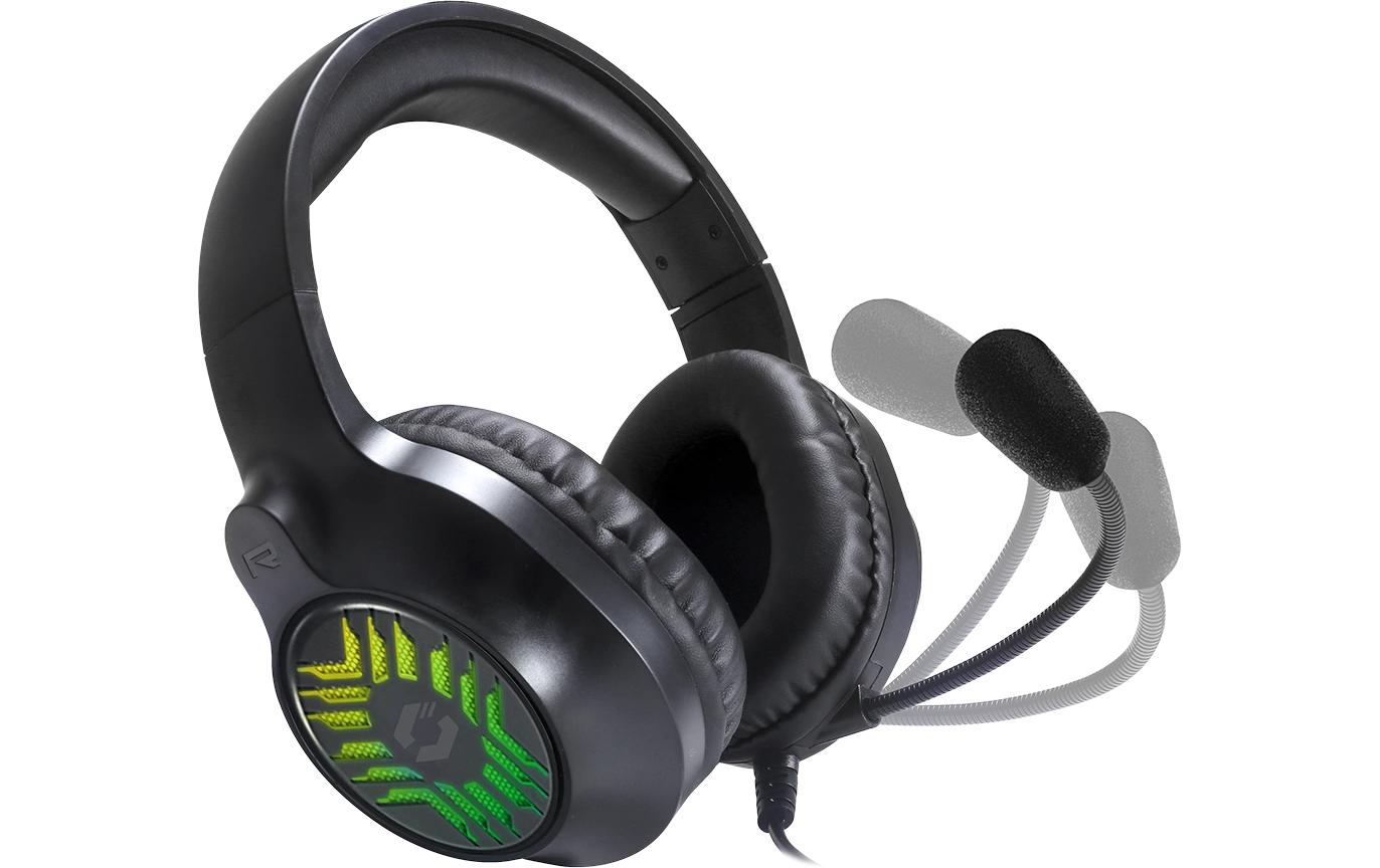 SPEEDLINK TYRON Gaming-Headset – On-Ear, Stereo, Kabelgebunden, 3,5 mm Klinke, für PlayStation 4, Schwarz