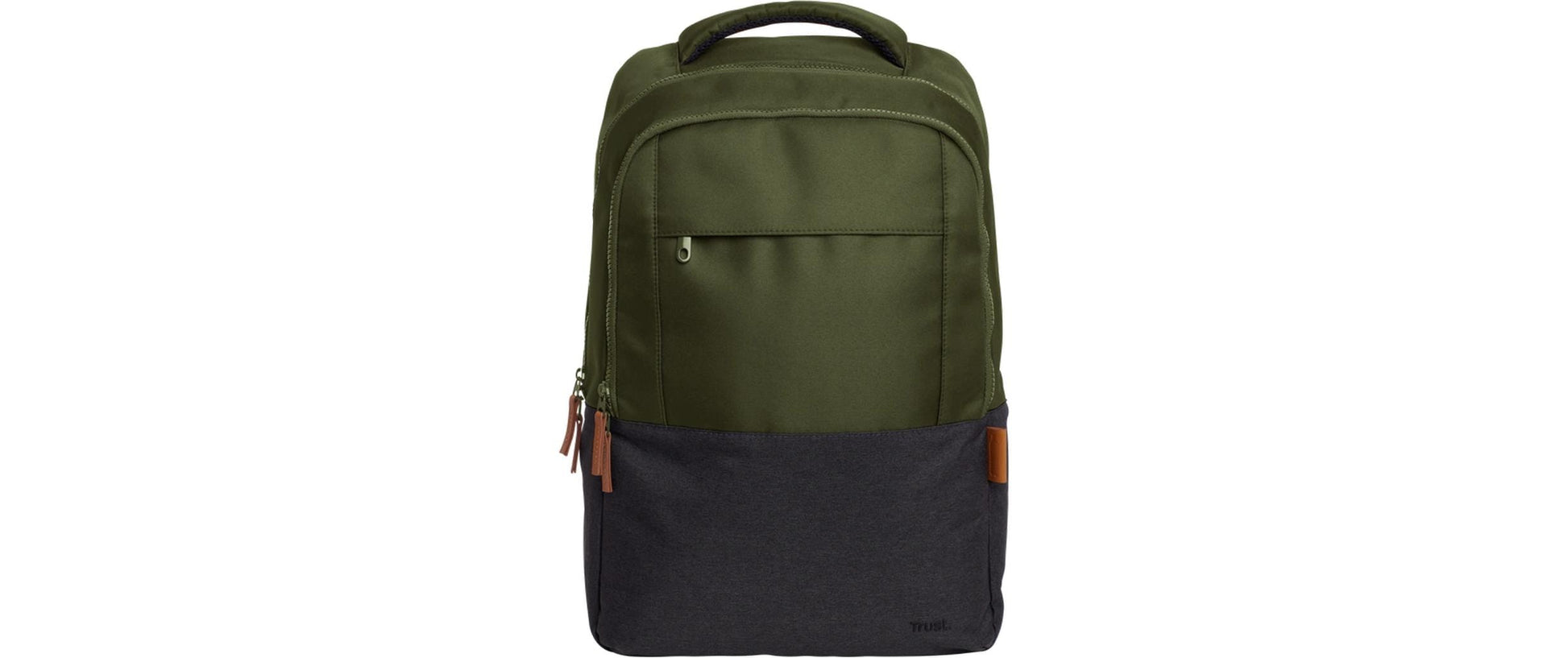 Trust Lisboa Notebook-Rucksack – für Notebooks bis 16", 23 l, recyceltes PET (rPET), grün