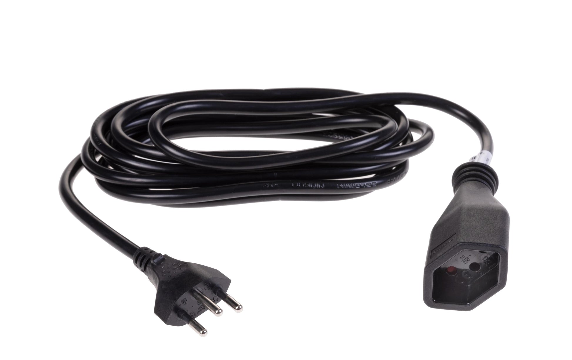 Furber. Verlängerungskabel – T12–T13, 2 m, 3×1 mm², Schwarz