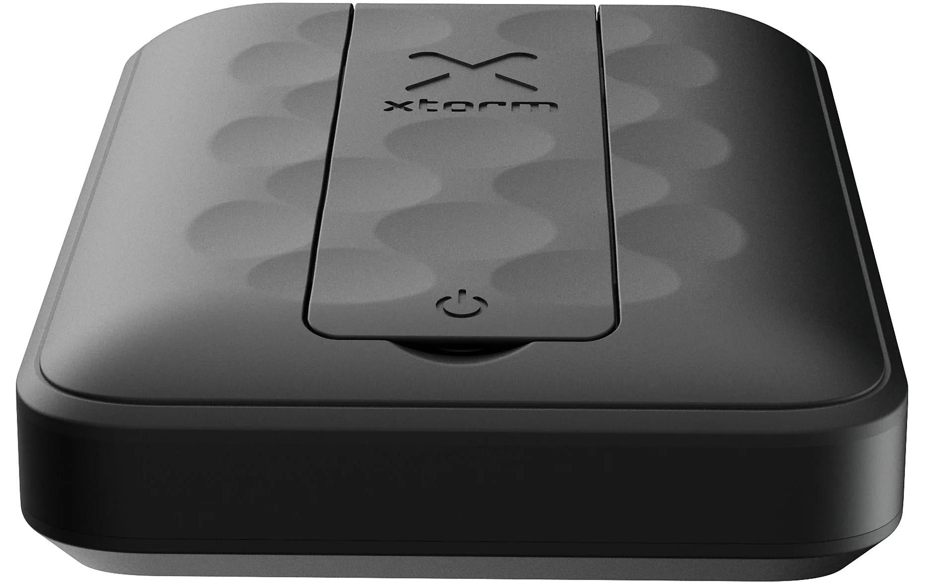 Xtorm Powerbank 10000 mAh, PD 18 W, 1× USB-C, kabelloses Laden, für Smartphones, Schwarz
