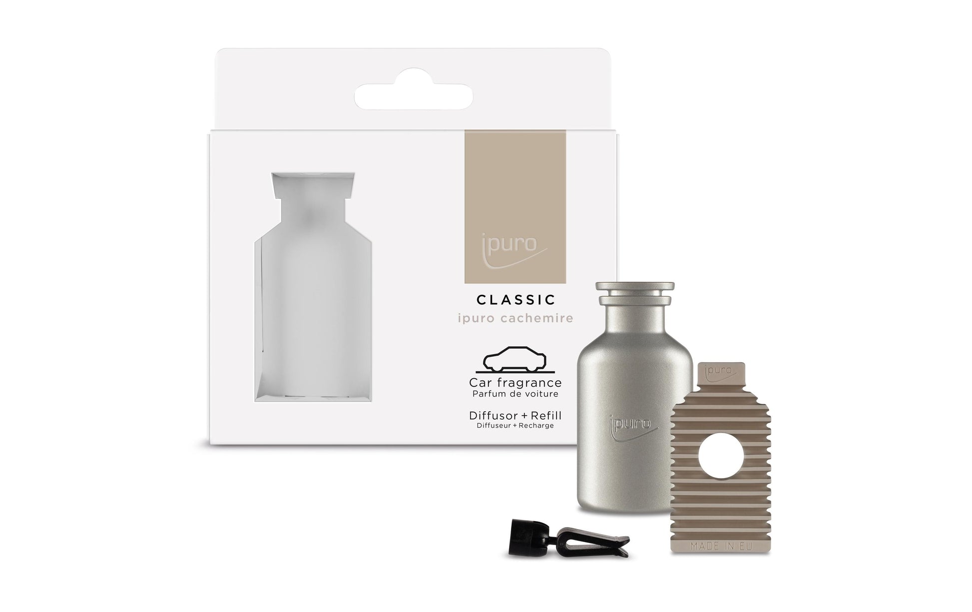 ipuro Duftkartusche Cachemire – anklippbar – Refill – 1 Stk.
