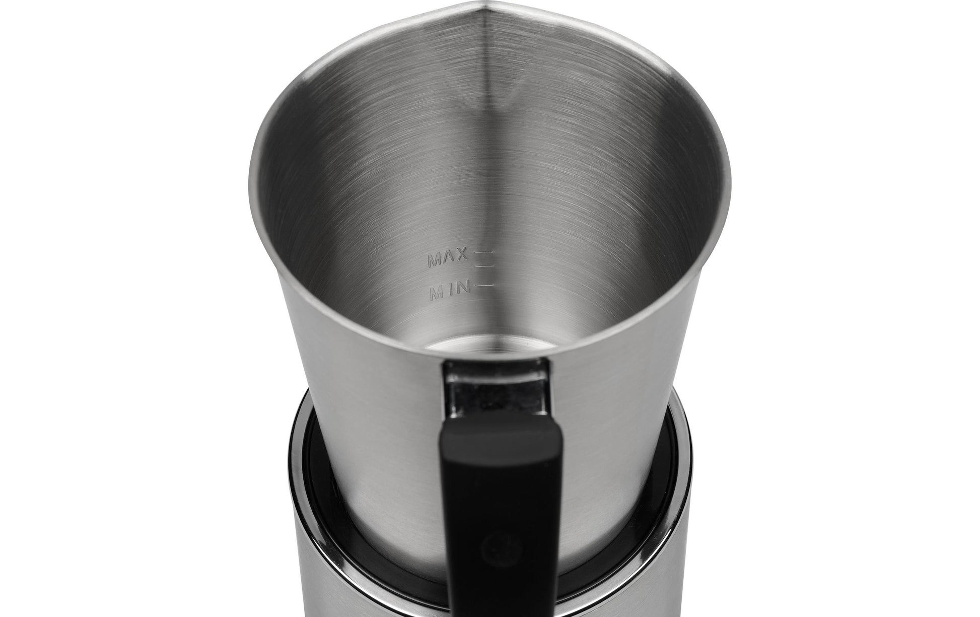 Princess Milchaufschäumer 01.243005.01.001 – 500 ml, 650 W, spülmaschinenfest – silber/edelstahl