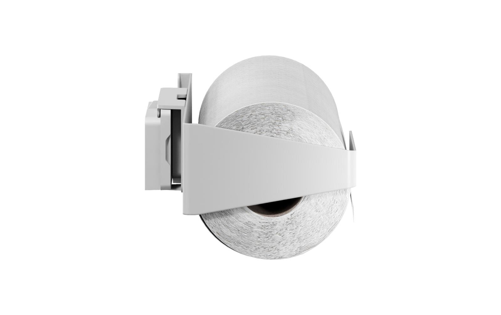 TESA Küchenrollenhalter Metall, 26,5 × 13,5 × 6 cm, silber