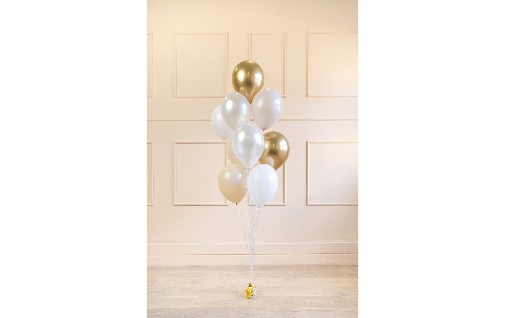 PartyDeco Luftballons – Gold – Ø 30 cm – Latex – 10 Stk
