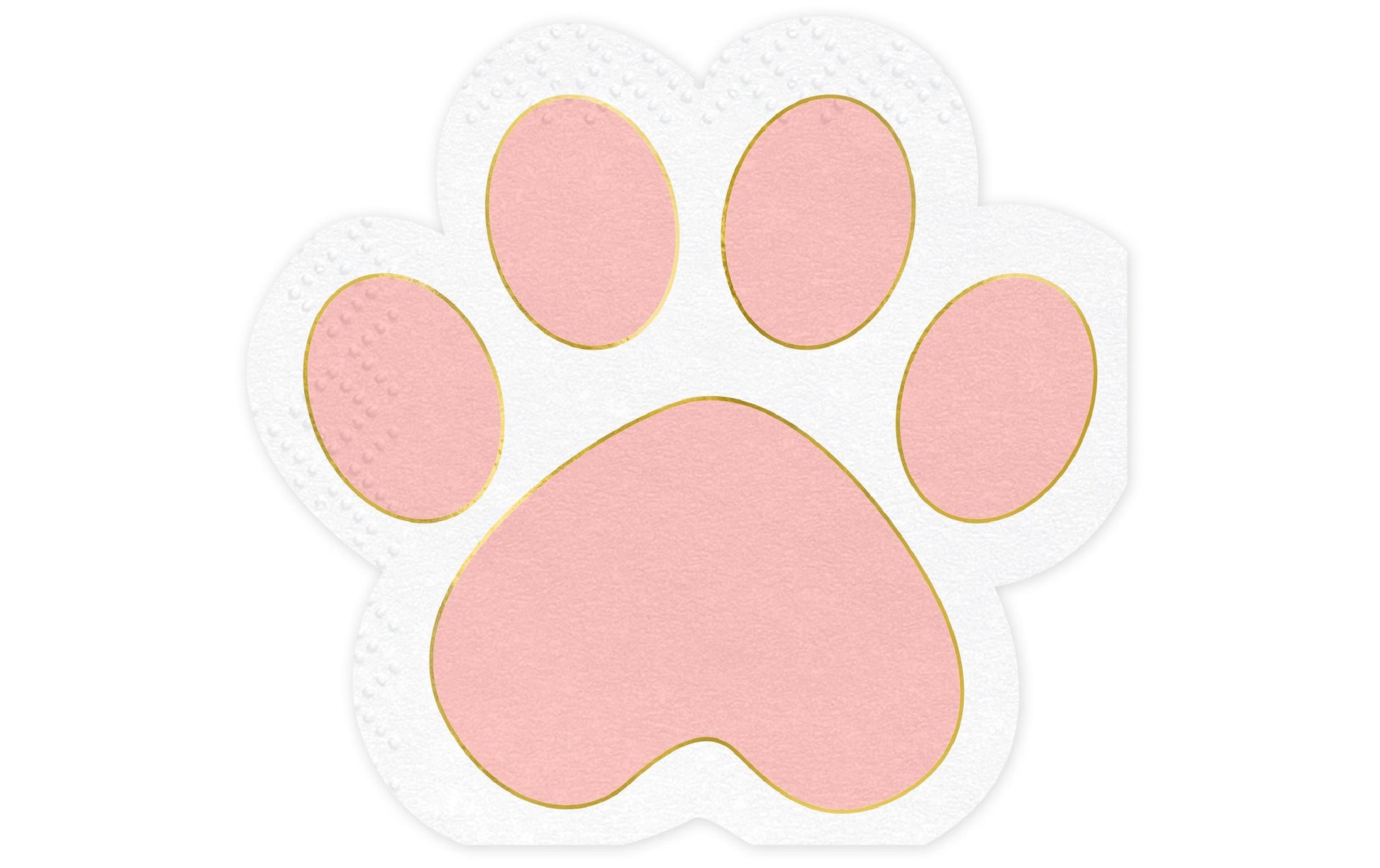PartyDeco Servietten Katzenpfoten – 31 × 29 cm – 12 Stück