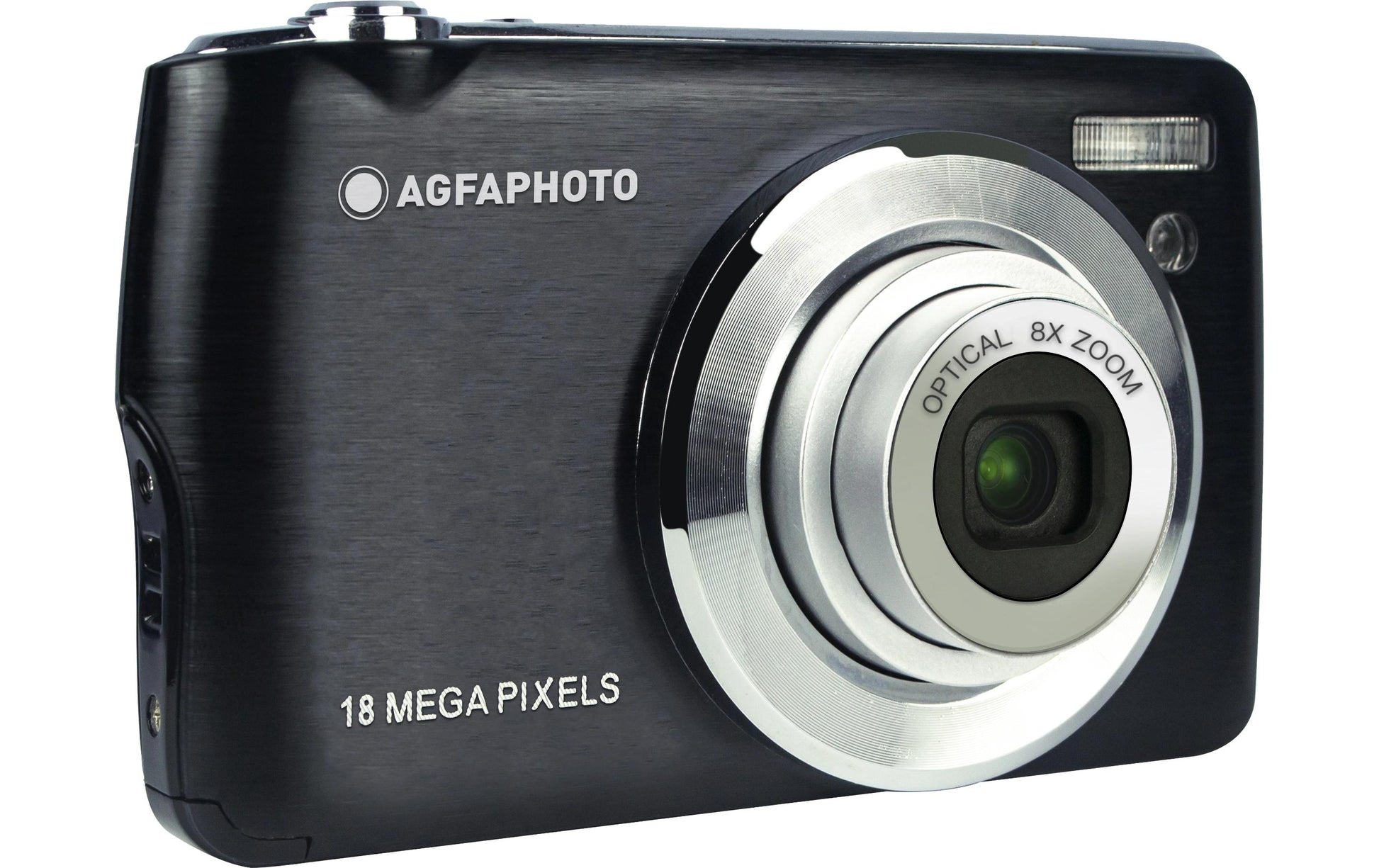 AgfaPhoto Realishot DC8200 – Kompaktkamera, 8 MP 1/3,2", 1080p, 8× opt. Zoom, schwarz