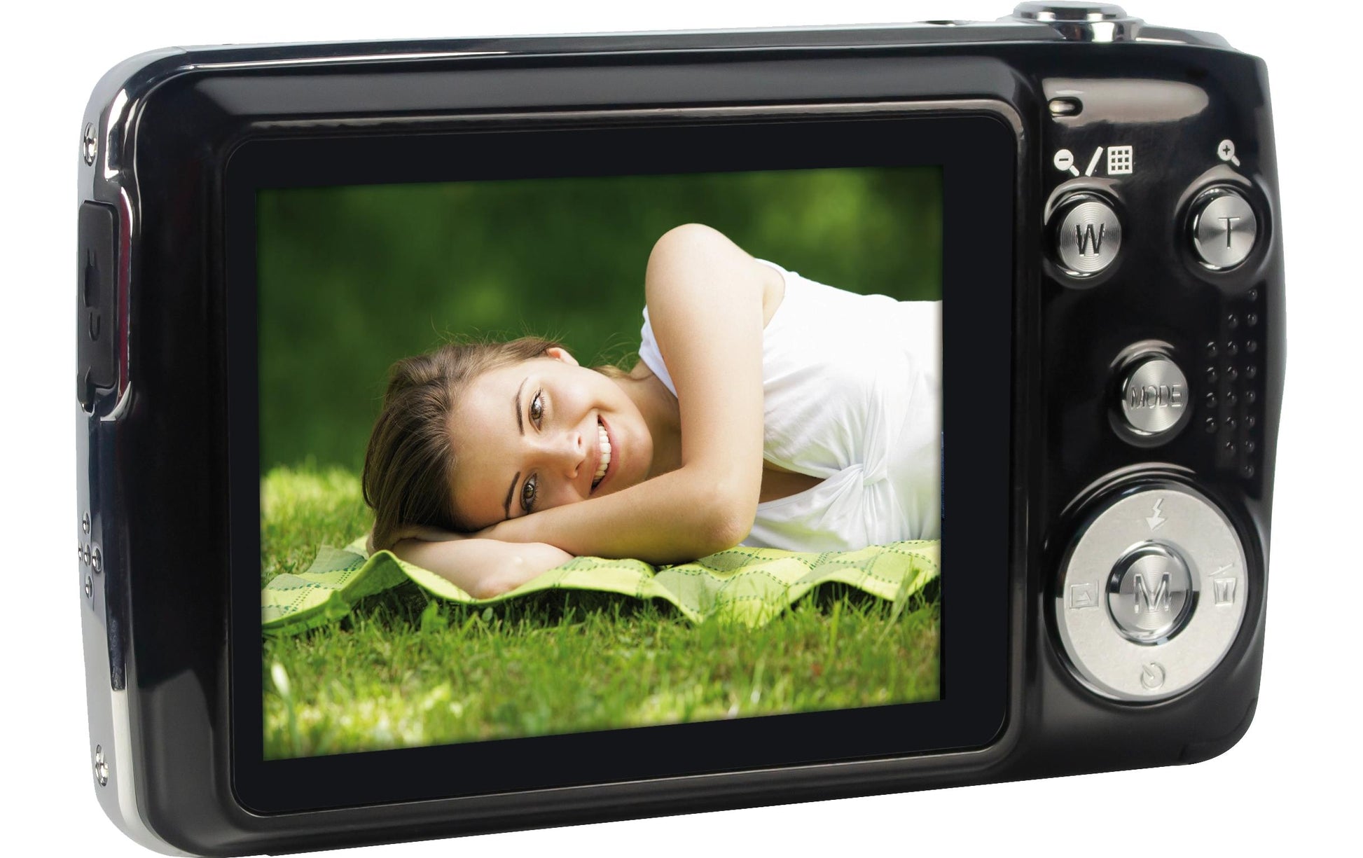 AgfaPhoto Realishot DC8200 – Kompaktkamera, 8 MP 1/3,2", 1080p, 8× opt. Zoom, schwarz