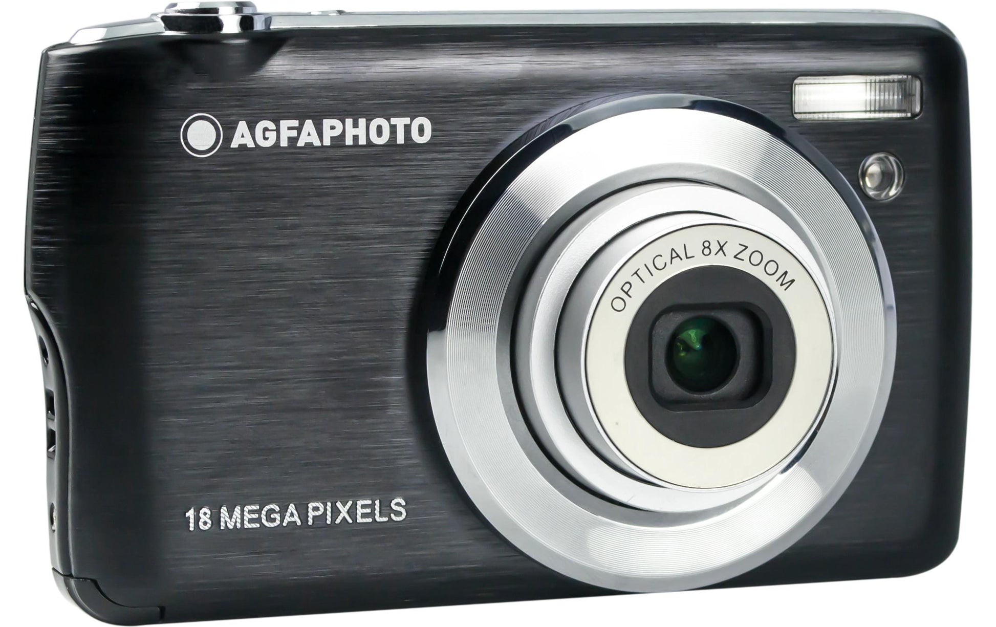 AgfaPhoto Realishot DC8200 – Kompaktkamera, 8 MP 1/3,2", 1080p, 8× opt. Zoom, schwarz