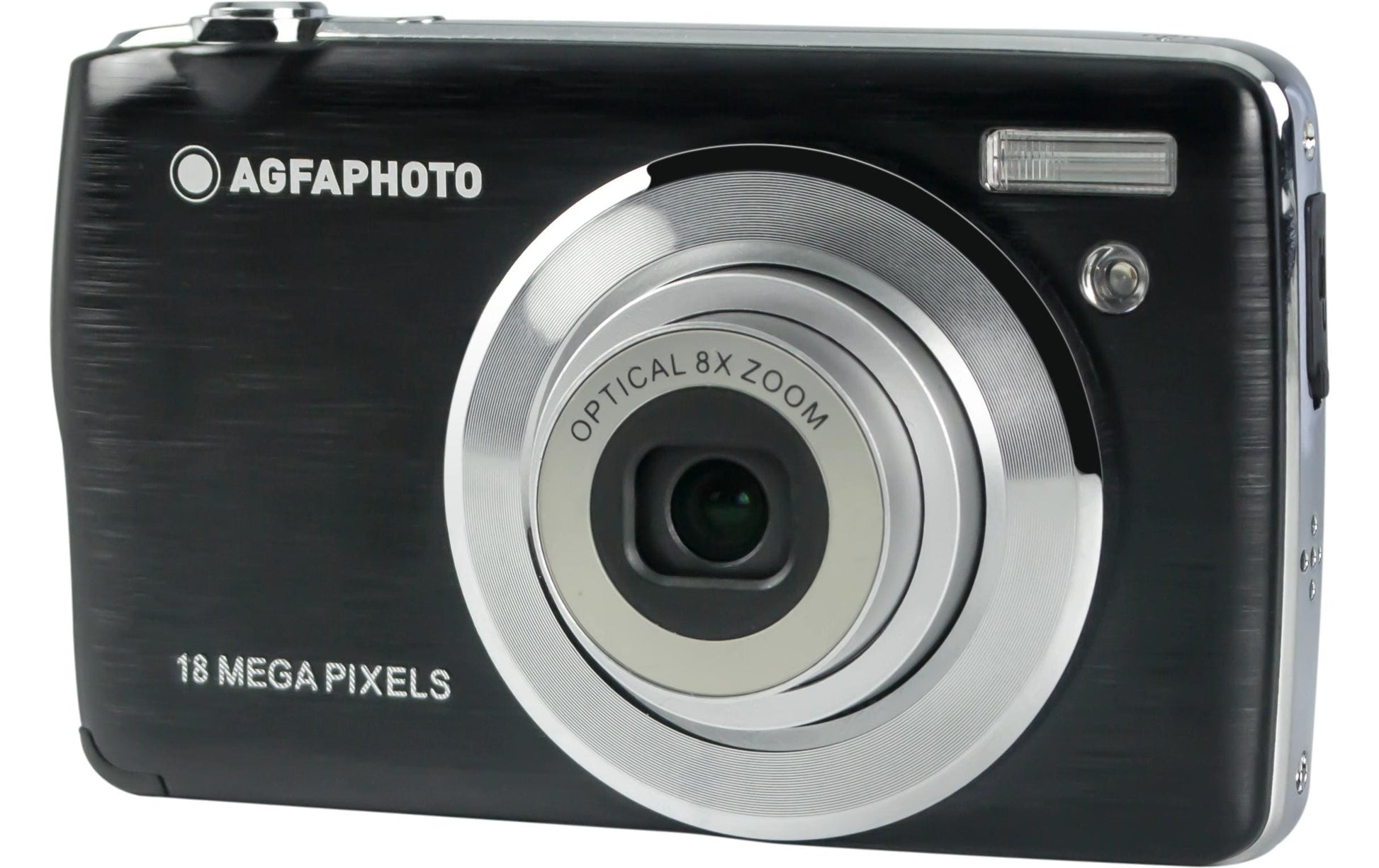 AgfaPhoto Realishot DC8200 – Kompaktkamera, 8 MP 1/3,2", 1080p, 8× opt. Zoom, schwarz