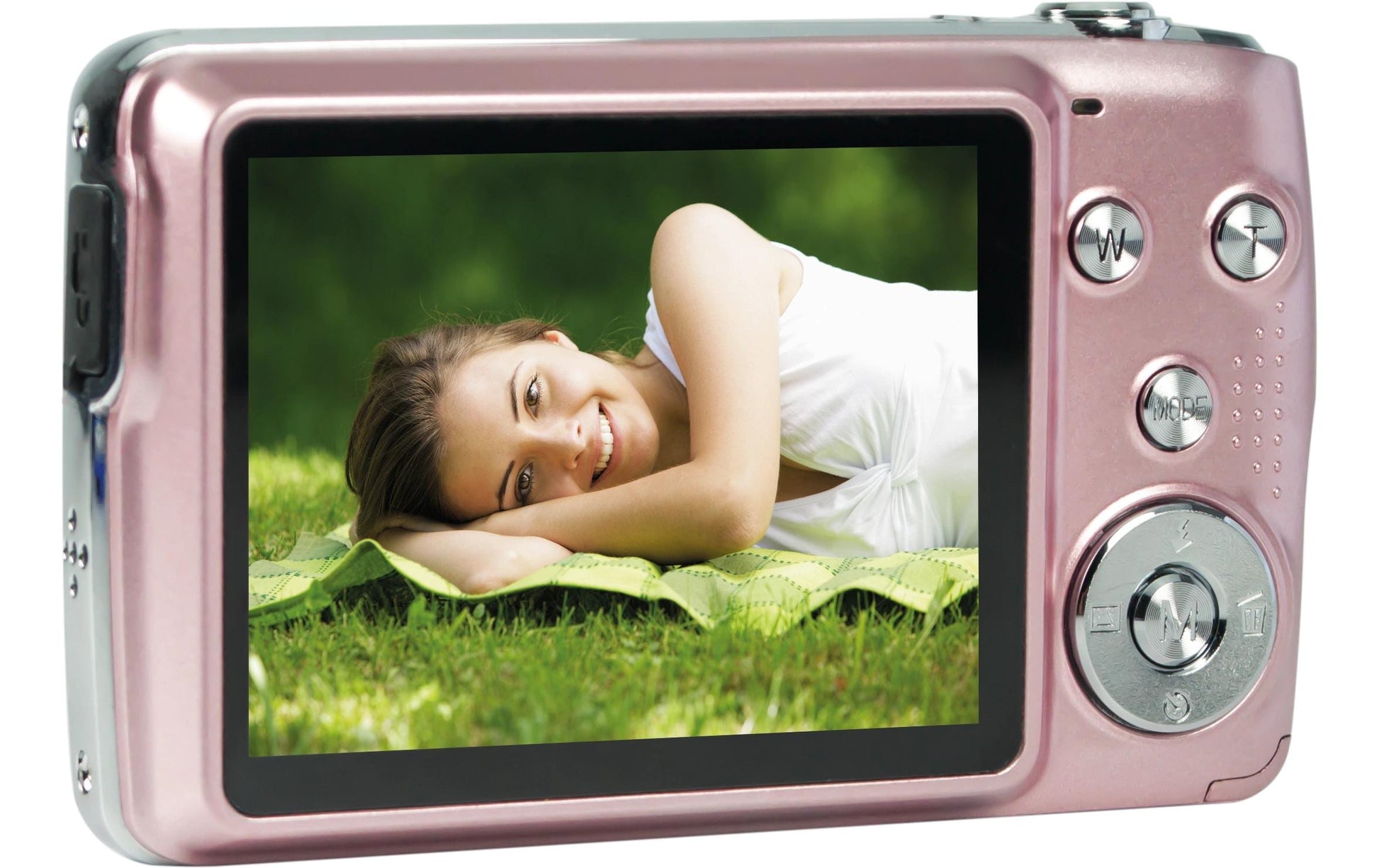 AgfaPhoto DC8200 Realishot – 8× optischer Zoom, 18 MP, 1080p, rosa
