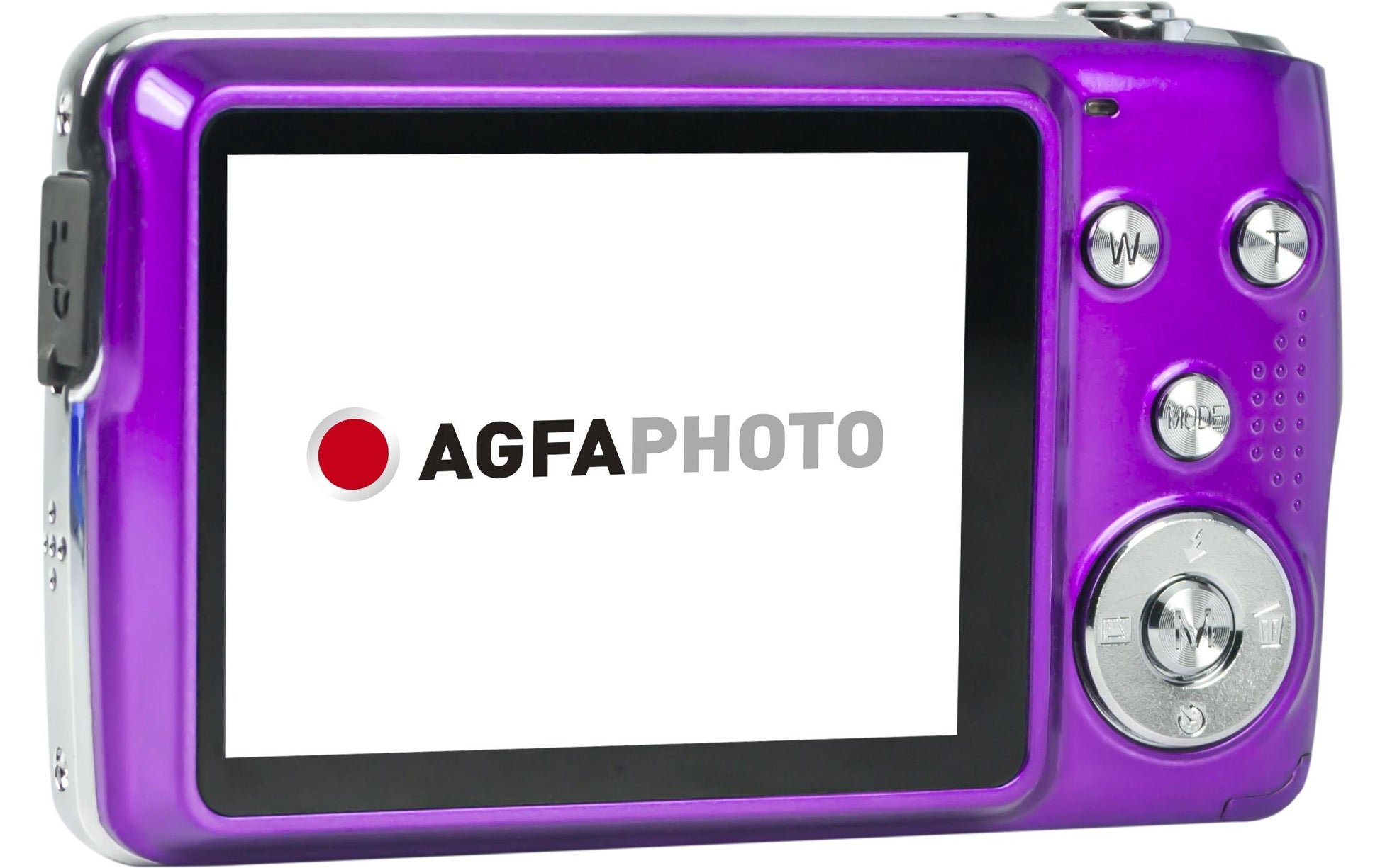 AgfaPhoto Compact Cam DC8200 – Kompaktkamera, 18 MP 1/3,2", 1080p, 8× optischer Zoom, Violett