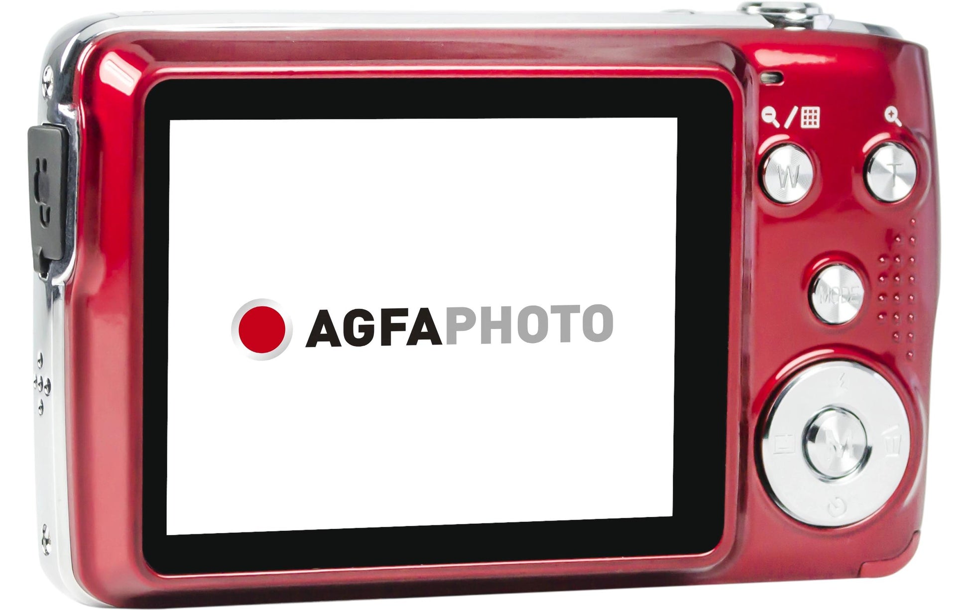 AgfaPhoto Compact Realishot Dc8200 – Kompaktkamera, 18 MP 1/3,2", 1080p, 8× opt. Zoom, Rot