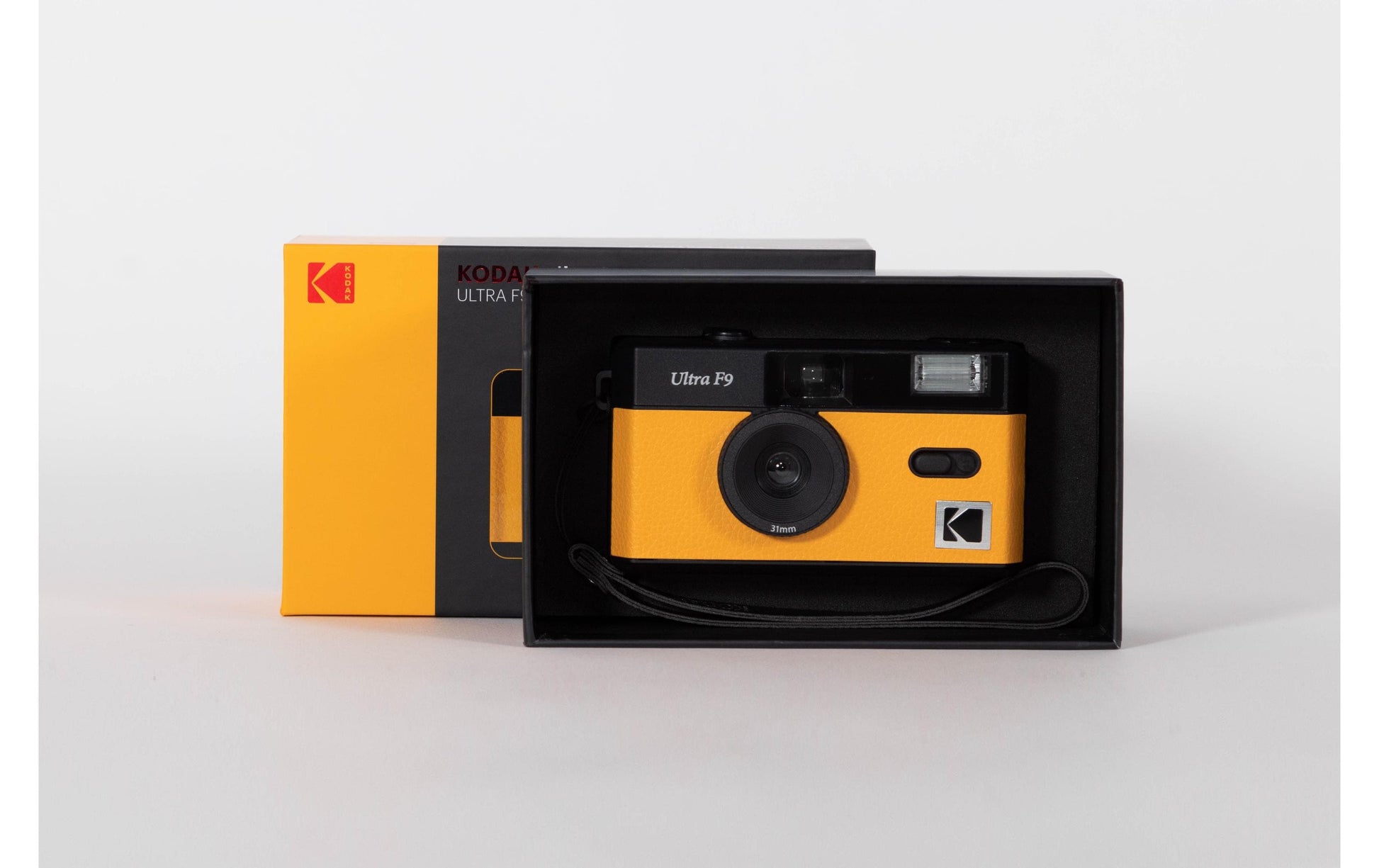 Kodak Ultra F9 – Kompaktkamera, 31mm Objektiv, 35 mm Film, Schwarz