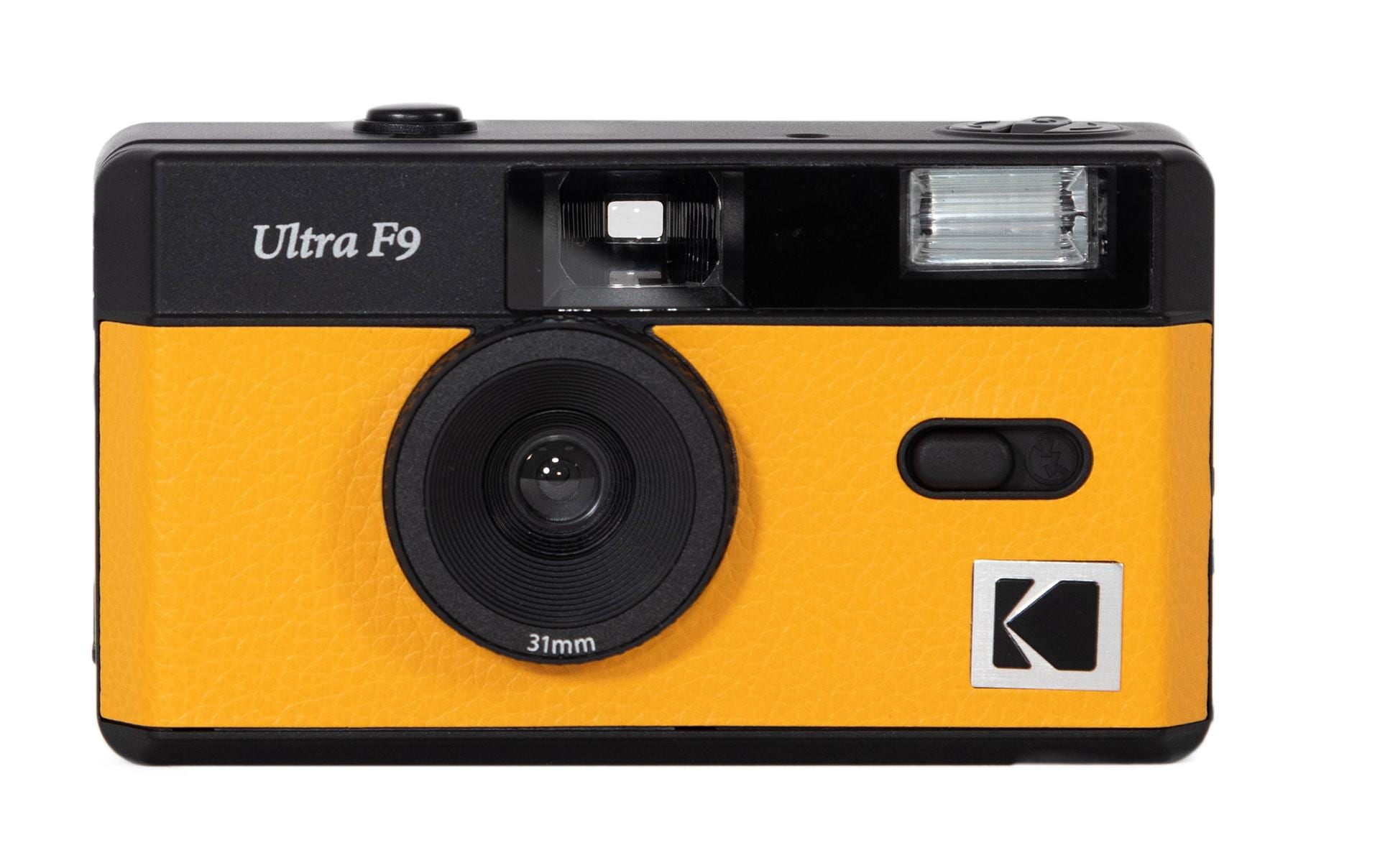 Kodak Ultra F9 – Kompaktkamera, 31mm Objektiv, 35 mm Film, Schwarz