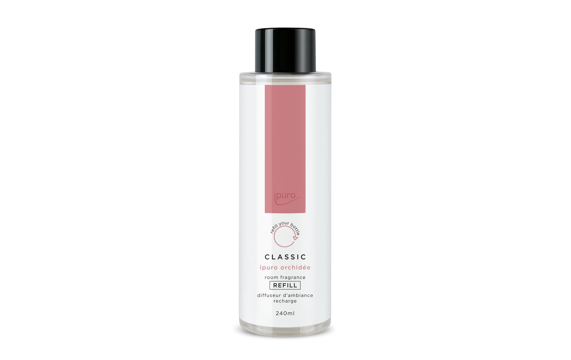 ipuro Nachfüllung für Duftstäbchen, Orchidee, 240 ml