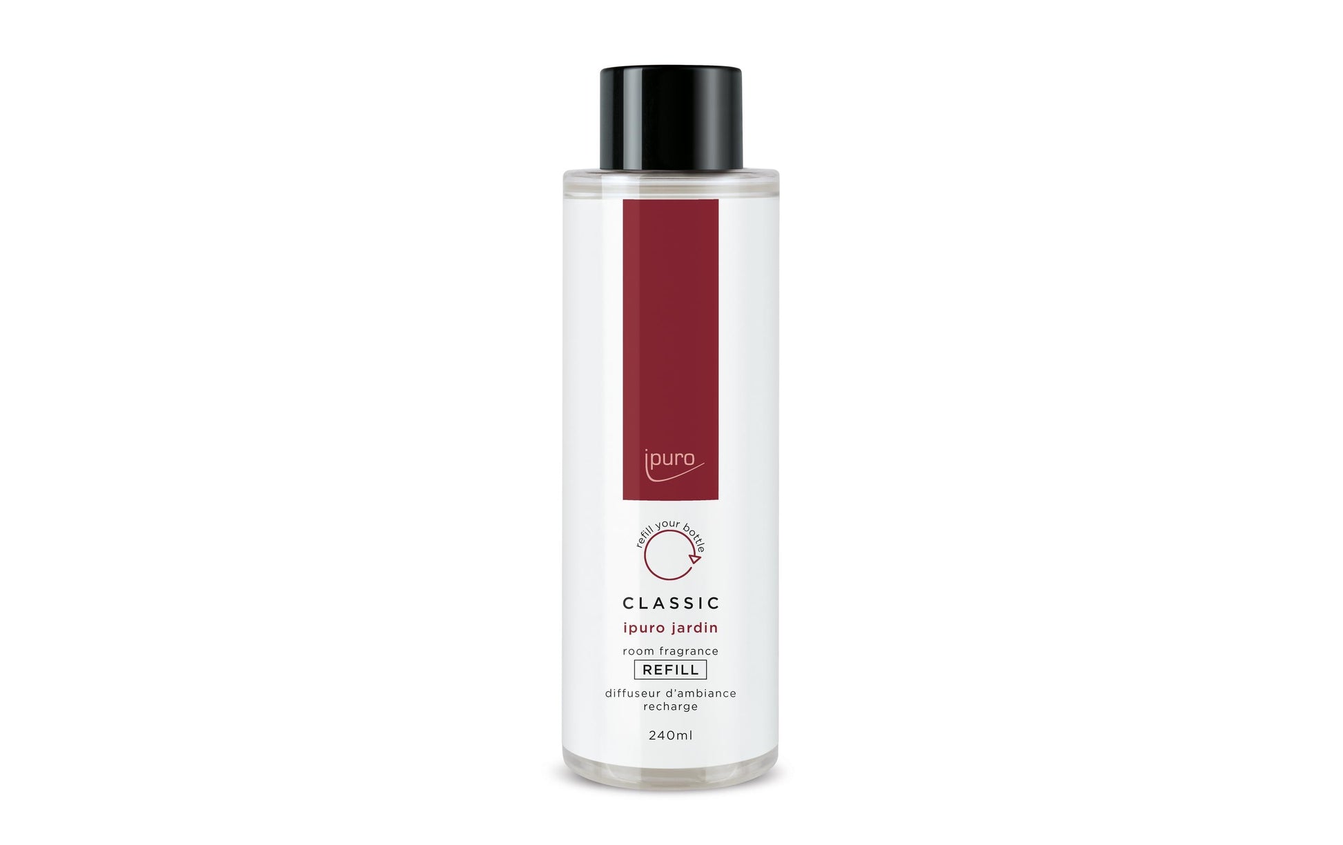 ipuro Nachfüllung für Duftstäbchen, Jardin, 240 ml