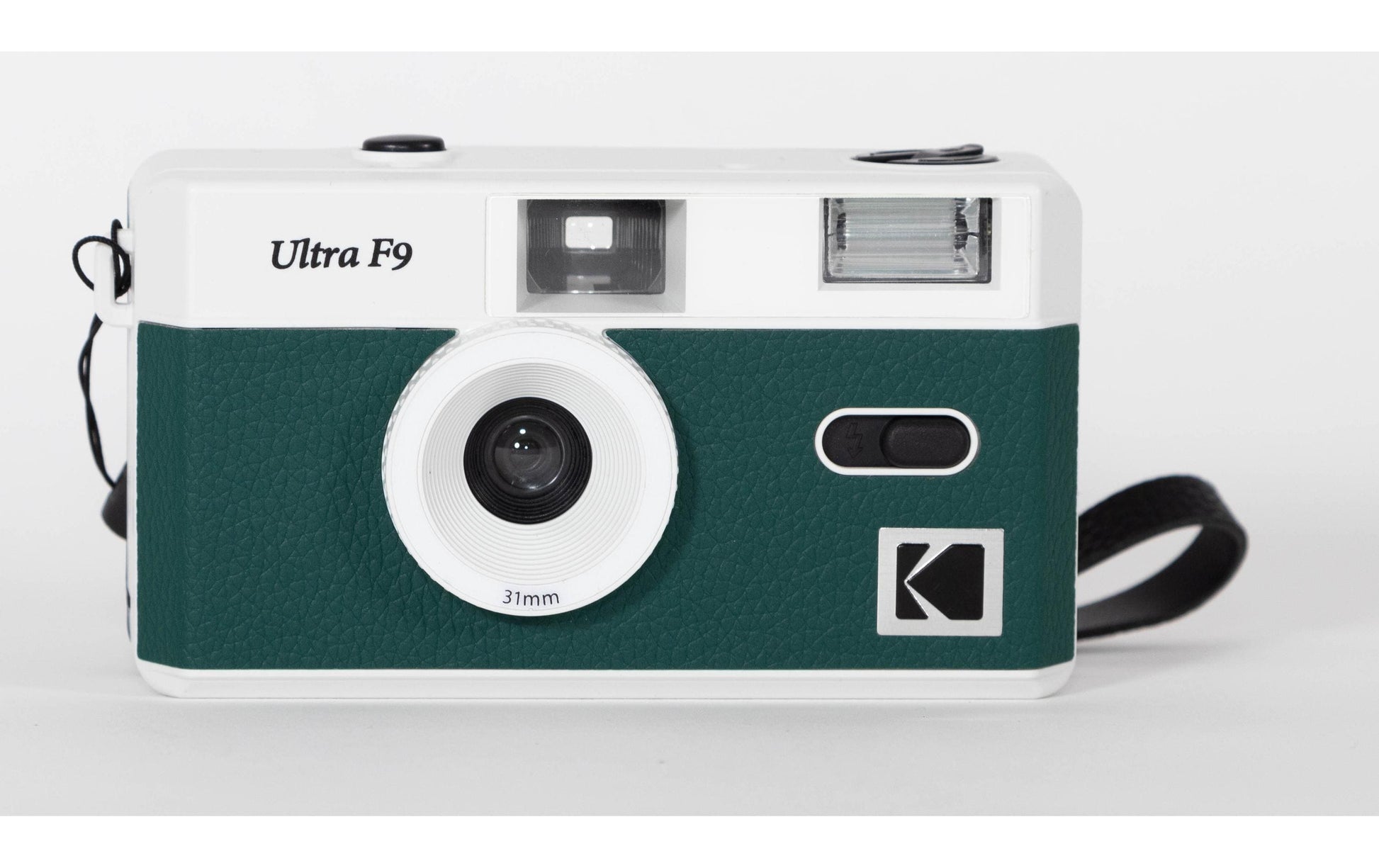 Kodak Ultra F9 – Kompakt-Filmkamera, 35 mm, Integrierter Blitz, Grün