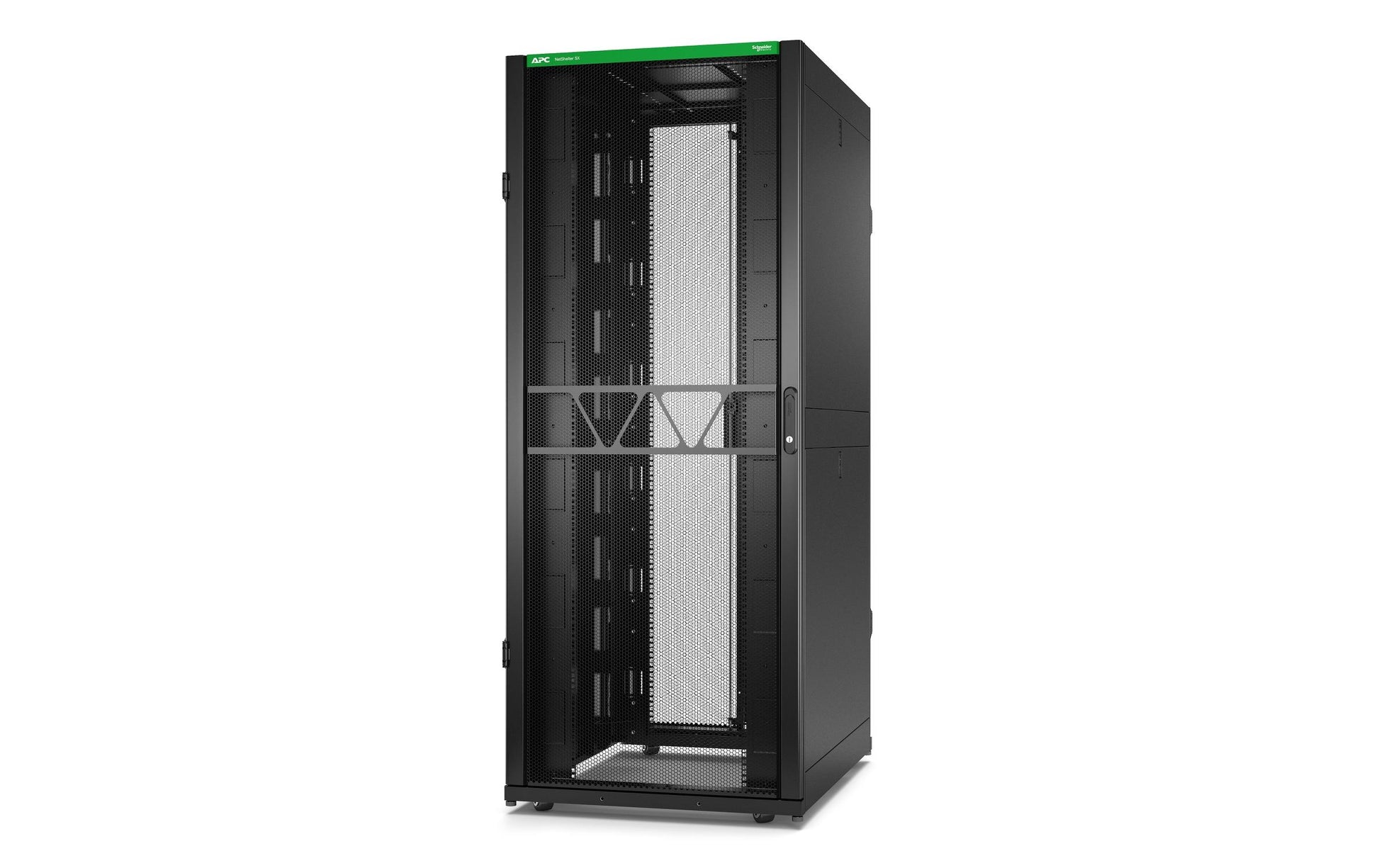 APC NetShelter SX – 19" Netzwerkschrank 42U, abschliessbar, 800 × 1'070 × 1'991 mm, schwarz