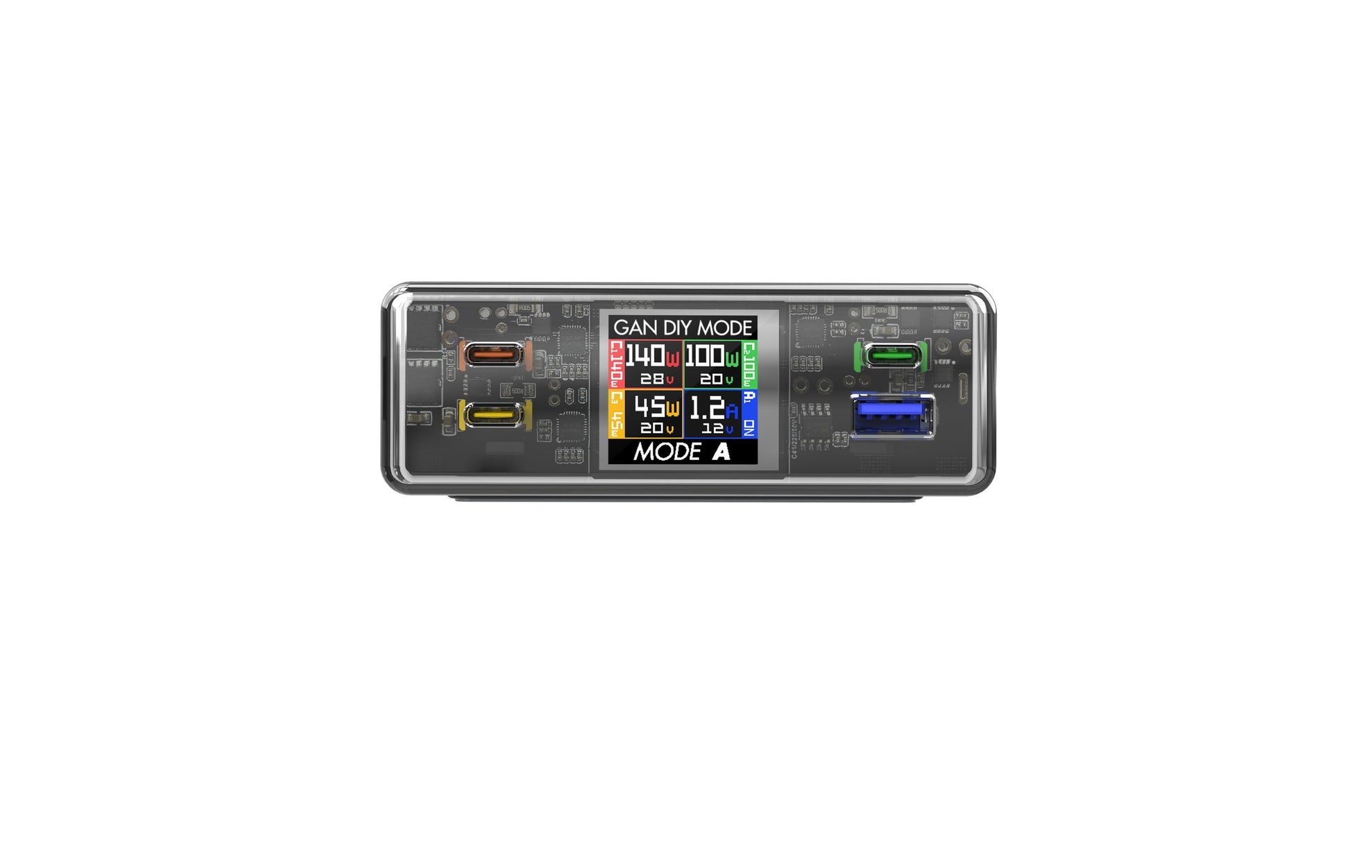 4smarts Lucid DIY MODE Ladegerät (CH) – 300 W, GaN – für Laptop, Smartphone, Tablet