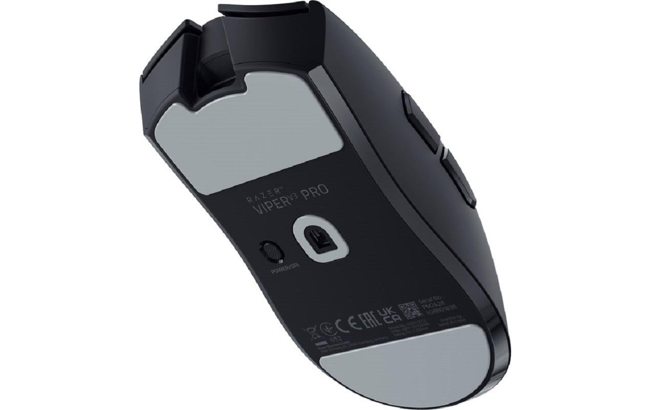 Razer Viper V3 Pro Gaming-Maus – kabellos, 35'000 dpi, 8'000 Hz, 6 Tasten, für Rechtshänder, schwarz