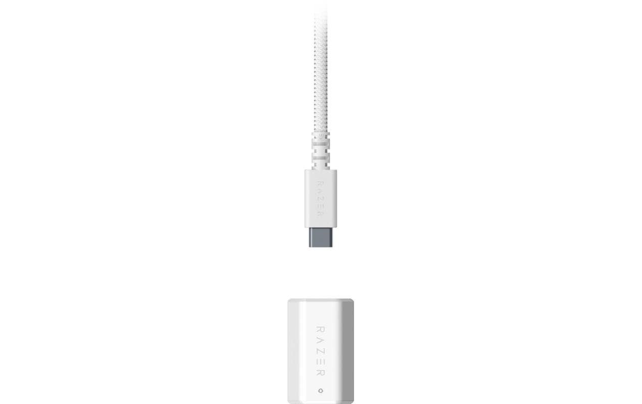 Razer Viper V3 Pro Gaming-Maus – kabellos, USB-C, 35'000 dpi, 8'000 Hz, 6 Tasten, für Rechtshänder, weiss