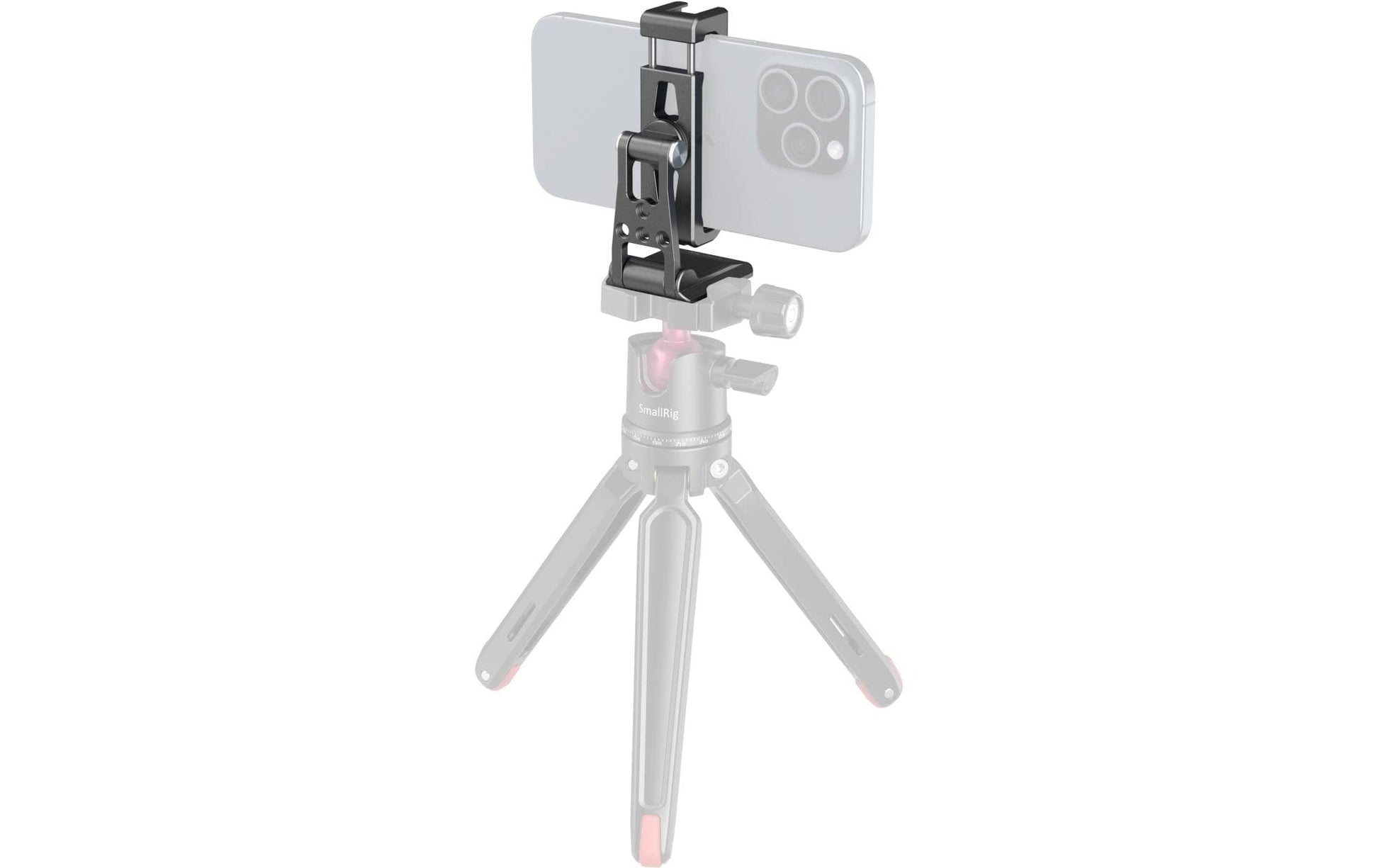 SmallRig 4611 Smartphone-Halterung – Aluminium/Silikon/Edelstahl – für Smartphones 57–90 mm (inkl. Hülle)