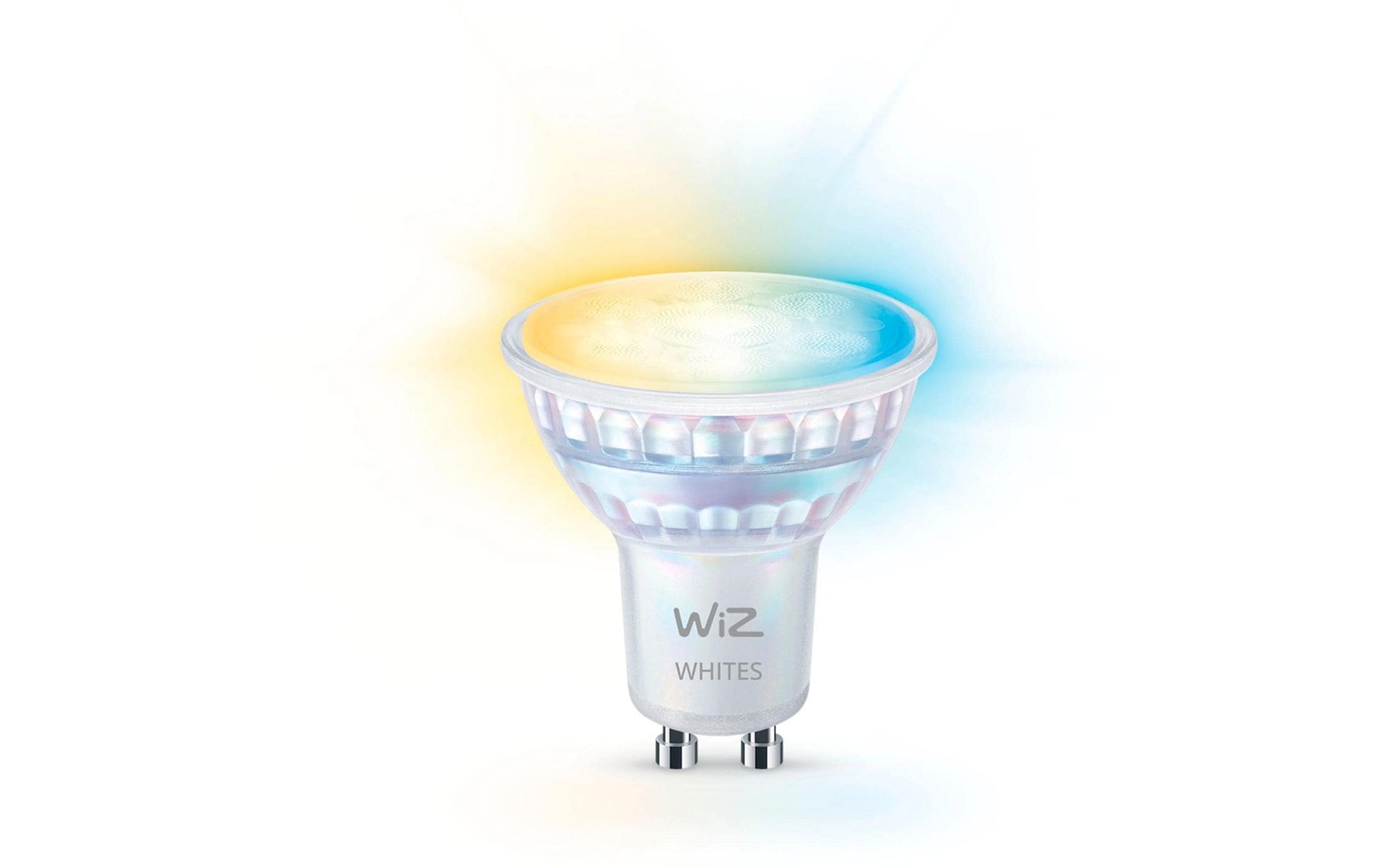 WiZ Smart-Leuchtmittel GU10 PAR16 – Einstellbares Weiss 2700–6500 K, 345 lm, 4,7 W, Matt, WLAN/Bluetooth – 1 Stk.