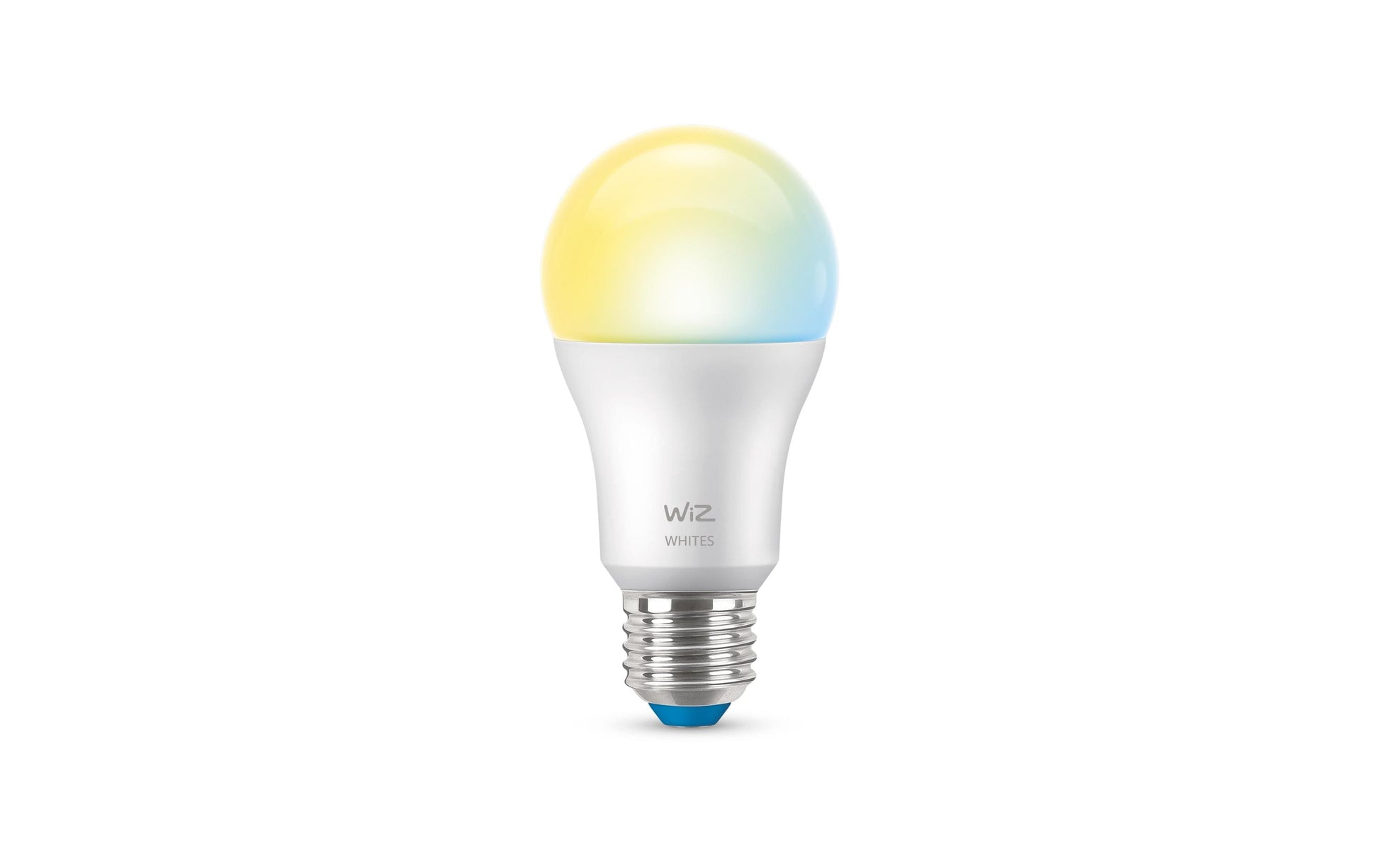 WiZ Smart-Leuchtmittel E27 A60 – 806 lm, 2700–6500 K, WLAN, dimmbar – Weiss