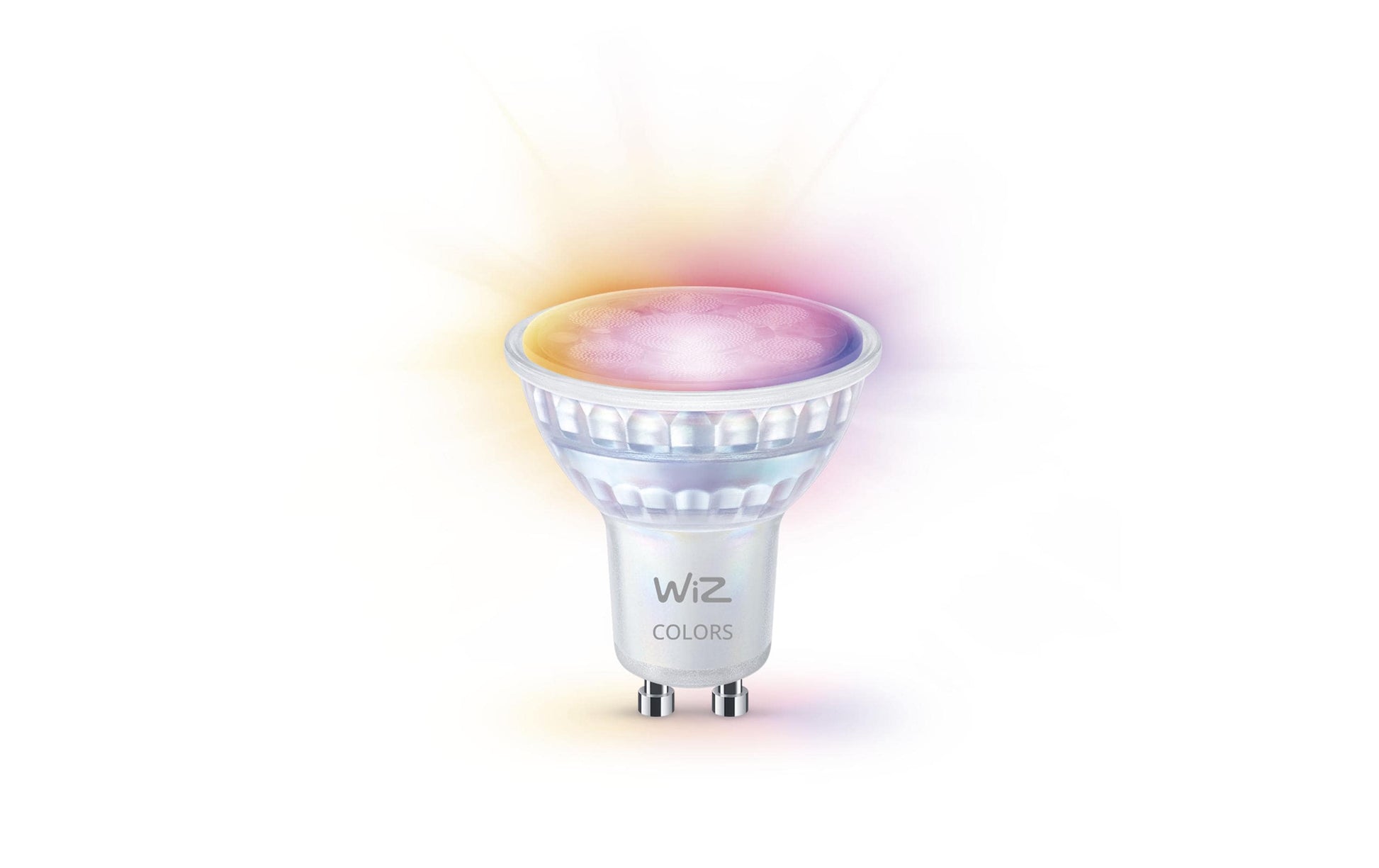 WiZ Smart-Leuchtmittel GU10 – Einstellbares Weiss 2200–6500 K, 345 lm, 4,7 W, WLAN/Bluetooth, Matter – für WiZ
