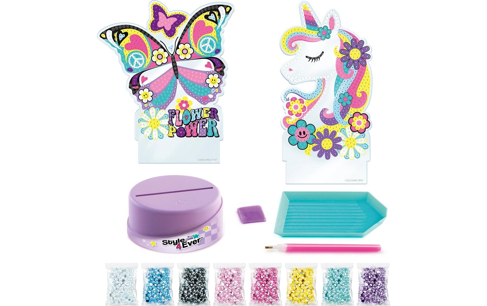 Canal Toys Diamond Art Lampe – Diamond Painting Set – ab 6 Jahren