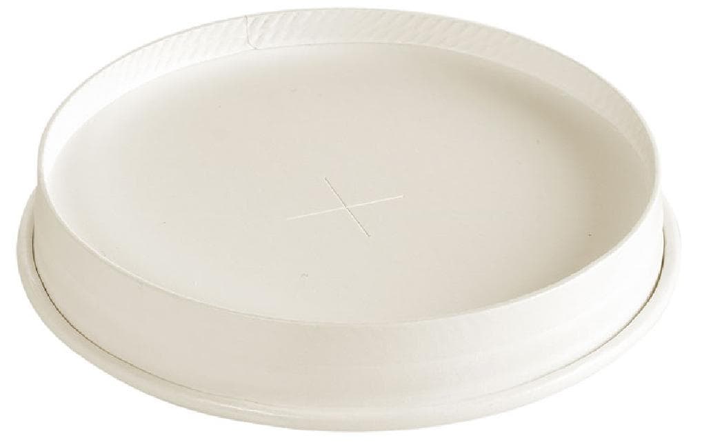 BioPak Deckel, Papier/Karton – 95 × 95 × 16 mm – 50 Stk.