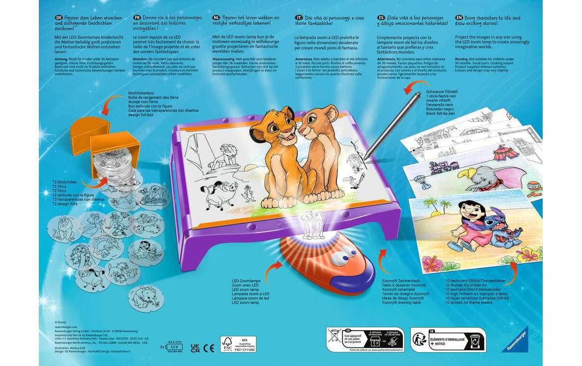 Ravensburger Malen nach Zahlen-Set Disney – ab 6 Jahren