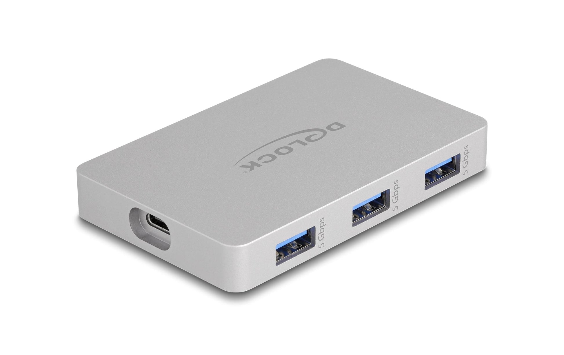 DeLOCK USB-Hub – USB-C, 3× USB-A, 4× USB-C, 82 W PD, für Windows/Mac/Linux