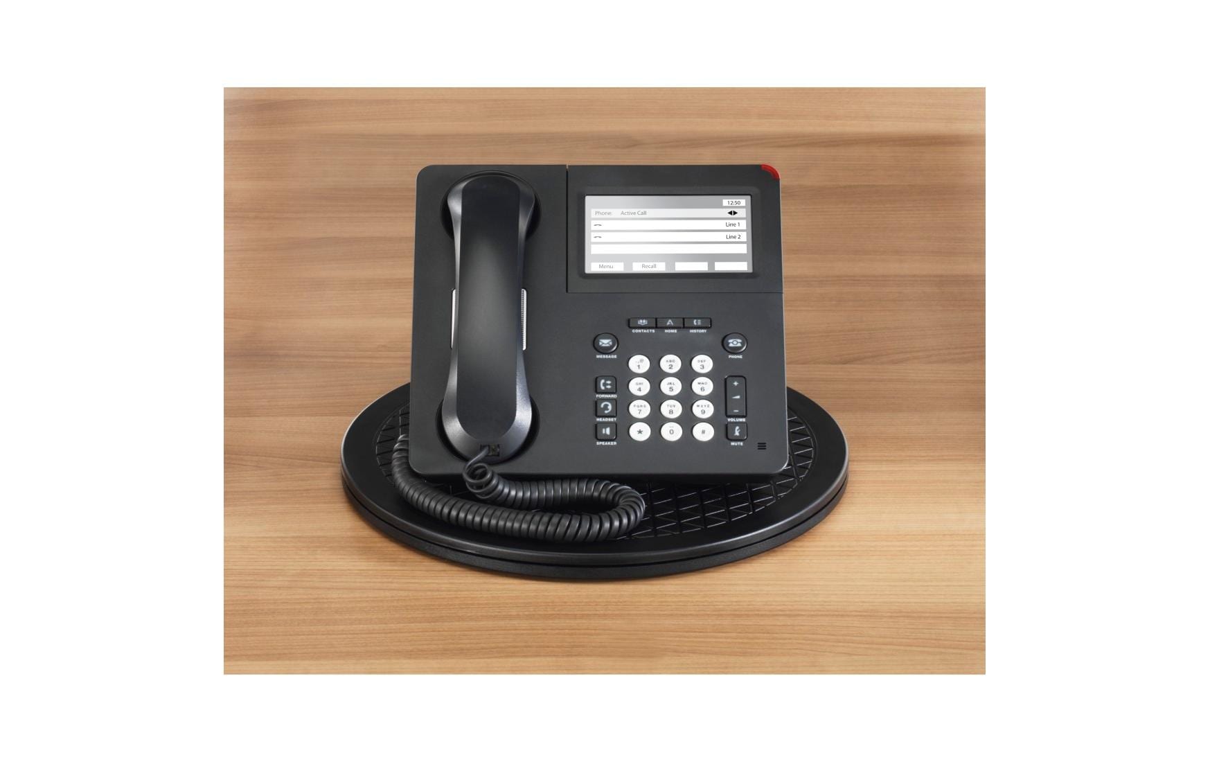 Hama Drehteller Ø 30 cm, 80 kg, 360° – schwarz