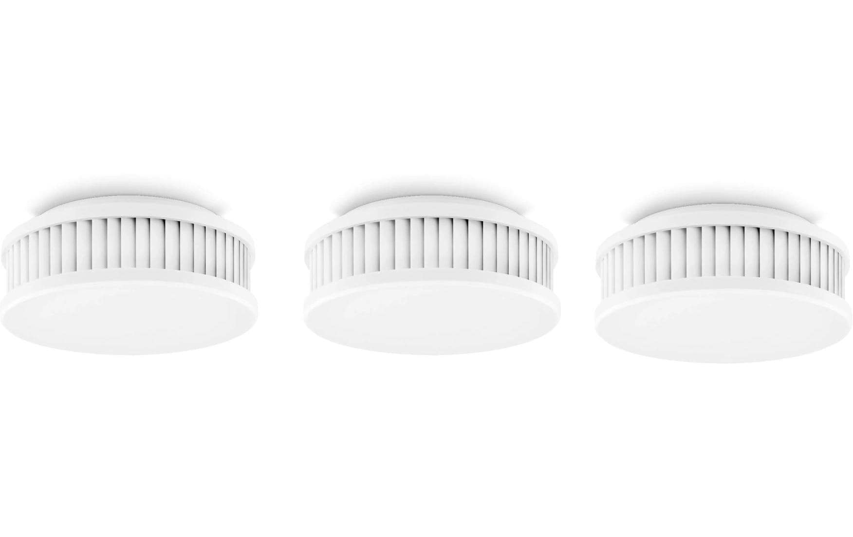Pyrexx PX-1C – Funk-Rauchmelder, 10-Jahres-Batterie, 85 dB, EN 14604 – Weiss (3er-Pack)