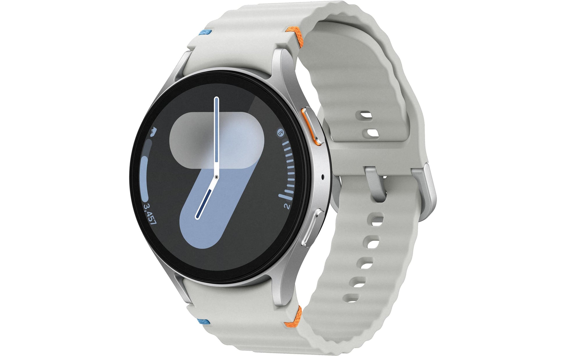 Samsung Galaxy Watch7 – Smartwatch – 44 mm, 1,47", GPS, Bluetooth, AMOLED, Saphirglas, IP68, 5 ATM, Silber