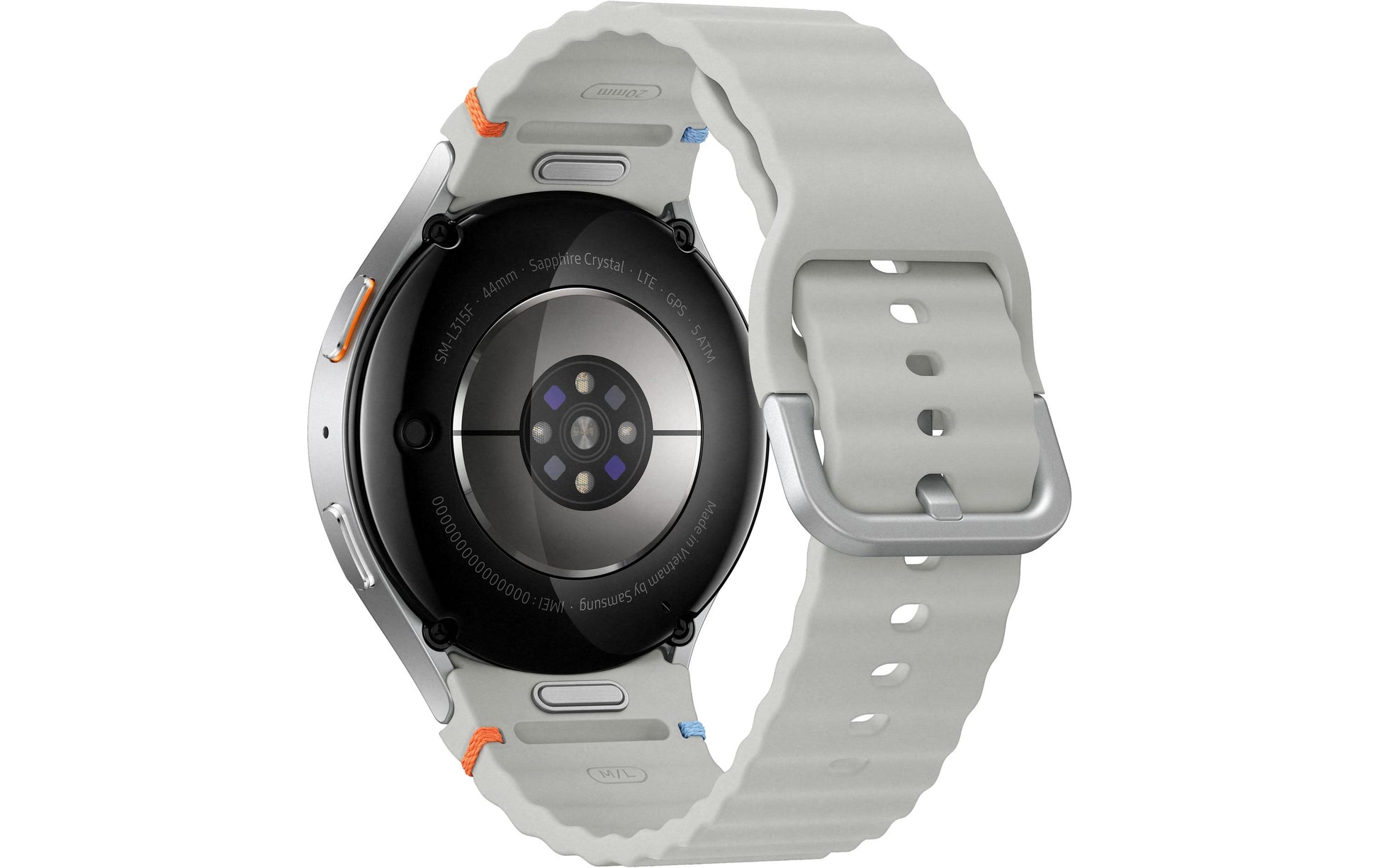 Samsung Galaxy Watch7 – Smartwatch – 44 mm, 1,47", GPS, Bluetooth, AMOLED, Saphirglas, IP68, 5 ATM, Silber