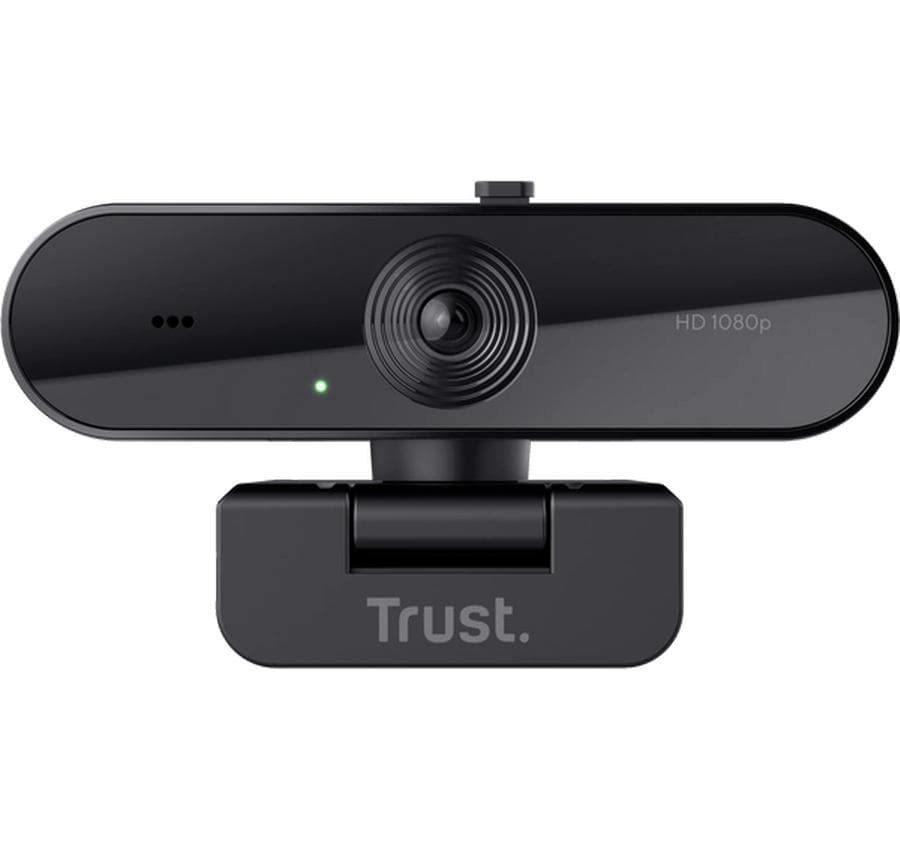 Trust TW-200 Webcam – Full HD 1080p, 30 fps, Autofokus, USB-A – Schwarz