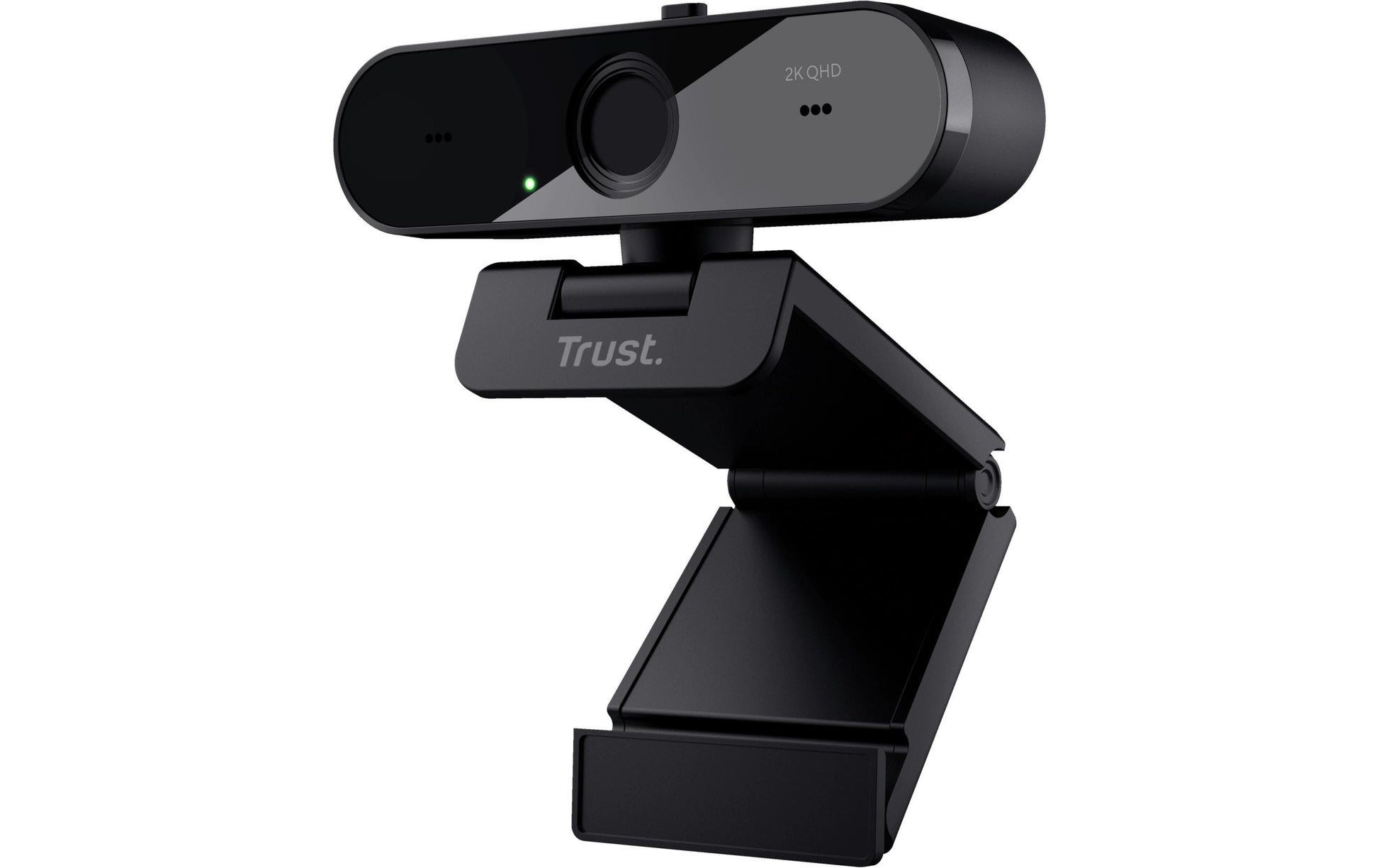 Trust TW-250 – Webcam – 2K QHD, USB-A, USB 2.0, Mikrofon, Schwarz