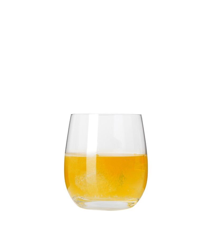 LEONARDO Tivoli Whiskyglas – 0,36 l, Kristallglas, transparent, spülmaschinenfest, stabiler Eisboden, 6 Stück