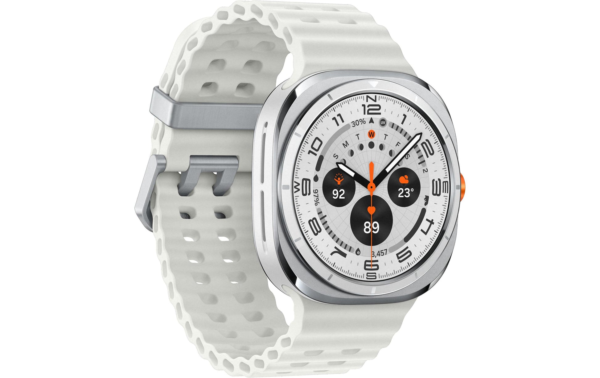 Samsung Galaxy Watch Ultra – Smartwatch – 47 mm, 1,5", LTE, AMOLED, Saphirglas, IP68, Titan Weiss