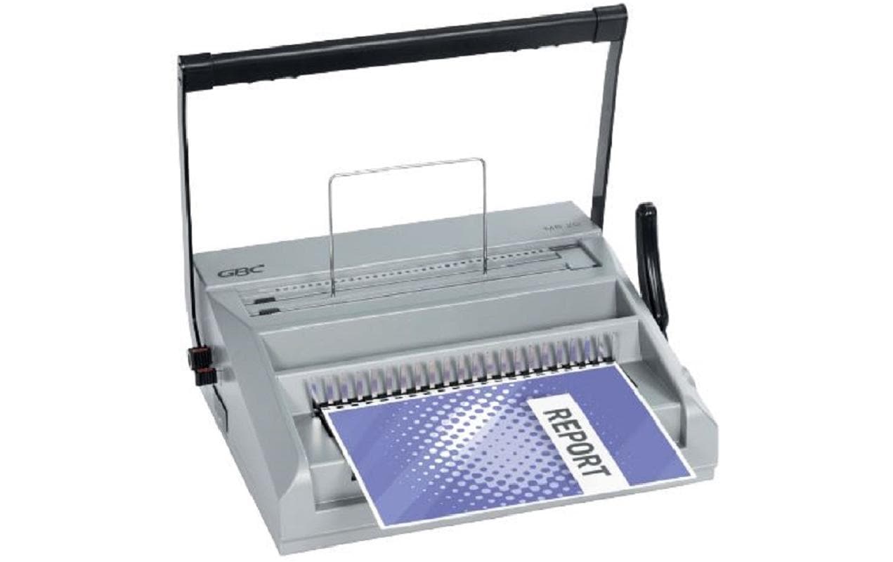 GBC MultiBind MB20 Bindegerät – Plastik- und Drahtbindung, für 21-Loch und 34-Loch, A3, bis 20 Blatt