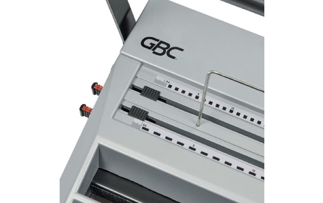 GBC MultiBind MB20 Bindegerät – Plastik- und Drahtbindung, für 21-Loch und 34-Loch, A3, bis 20 Blatt